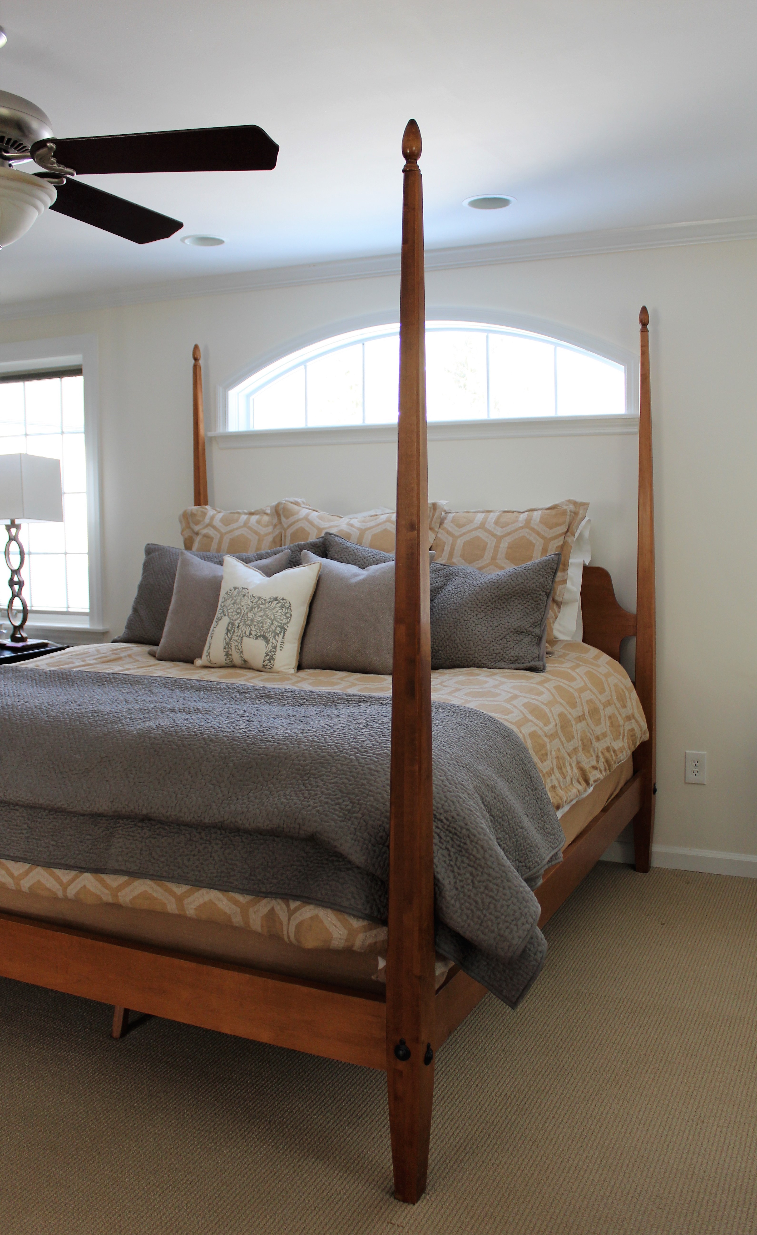 "Barrett" King Size Pencil Poster Bed Frame by Ethan Allen