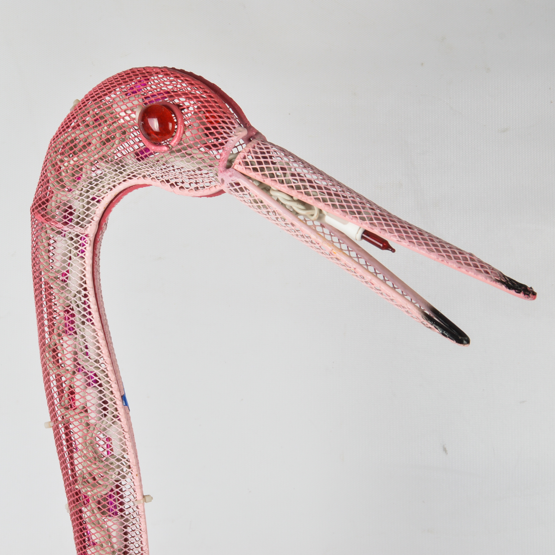 Lighted Animated Garden Flamingo and Party Lights