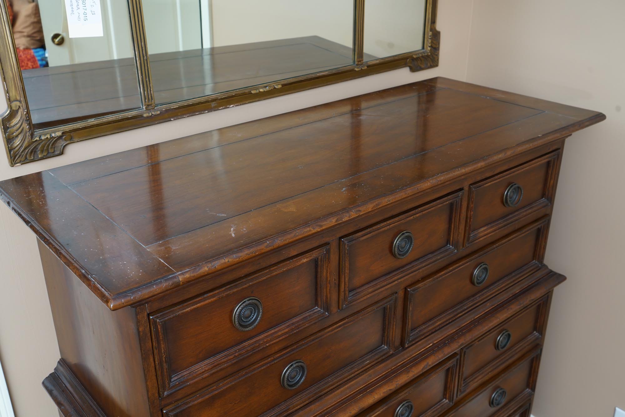 Cherry Chest-on-Chest by Baker Furniture