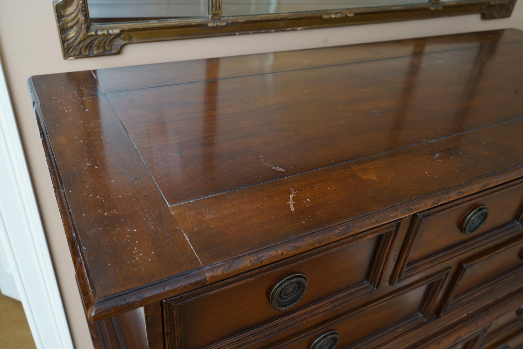 Cherry Chest-on-Chest by Baker Furniture