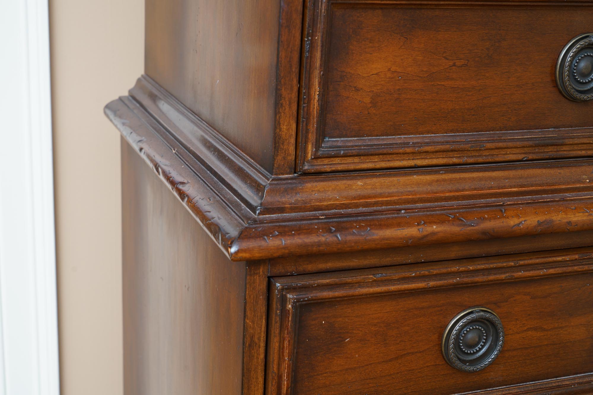 Cherry Chest-on-Chest by Baker Furniture