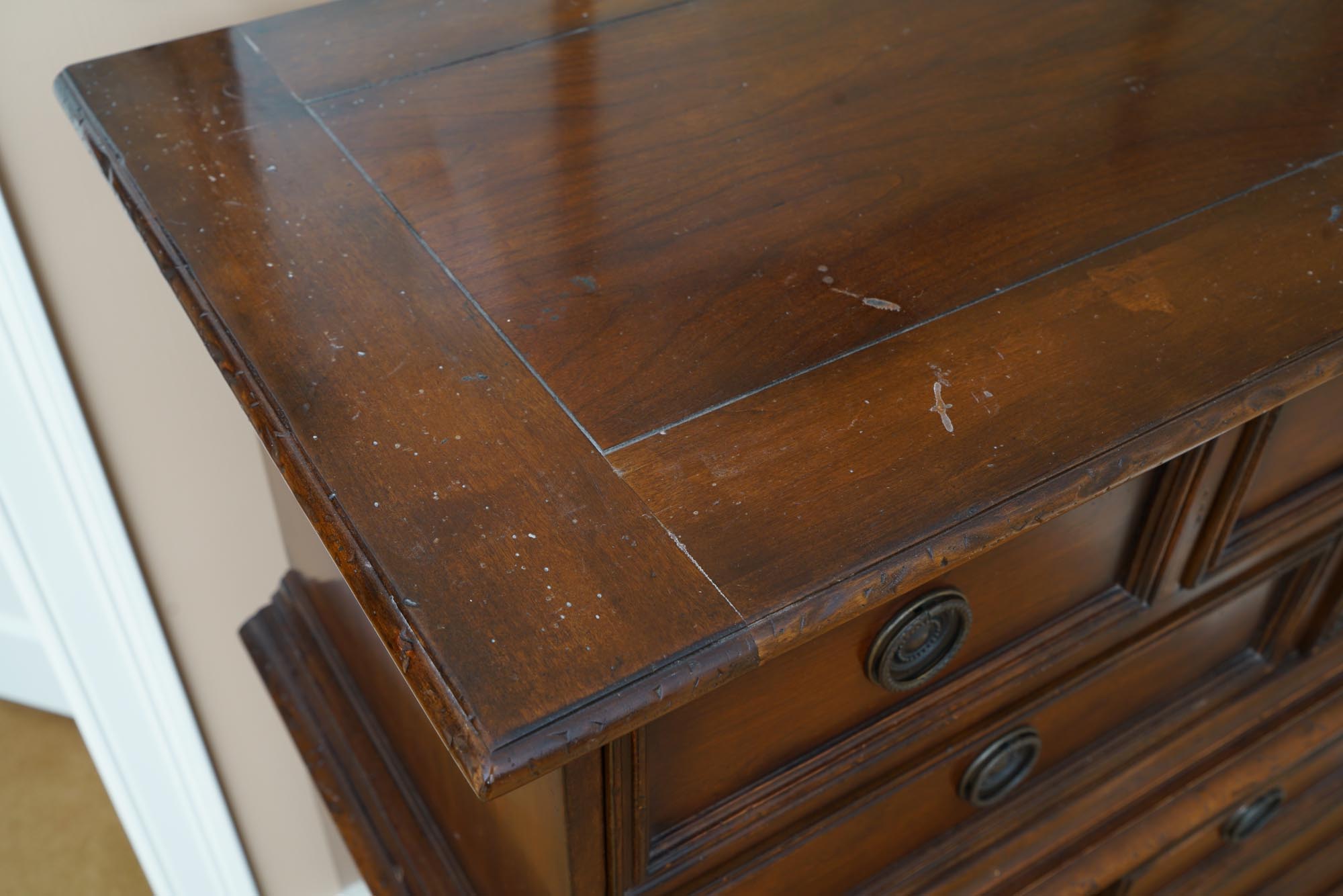 Cherry Chest-on-Chest by Baker Furniture