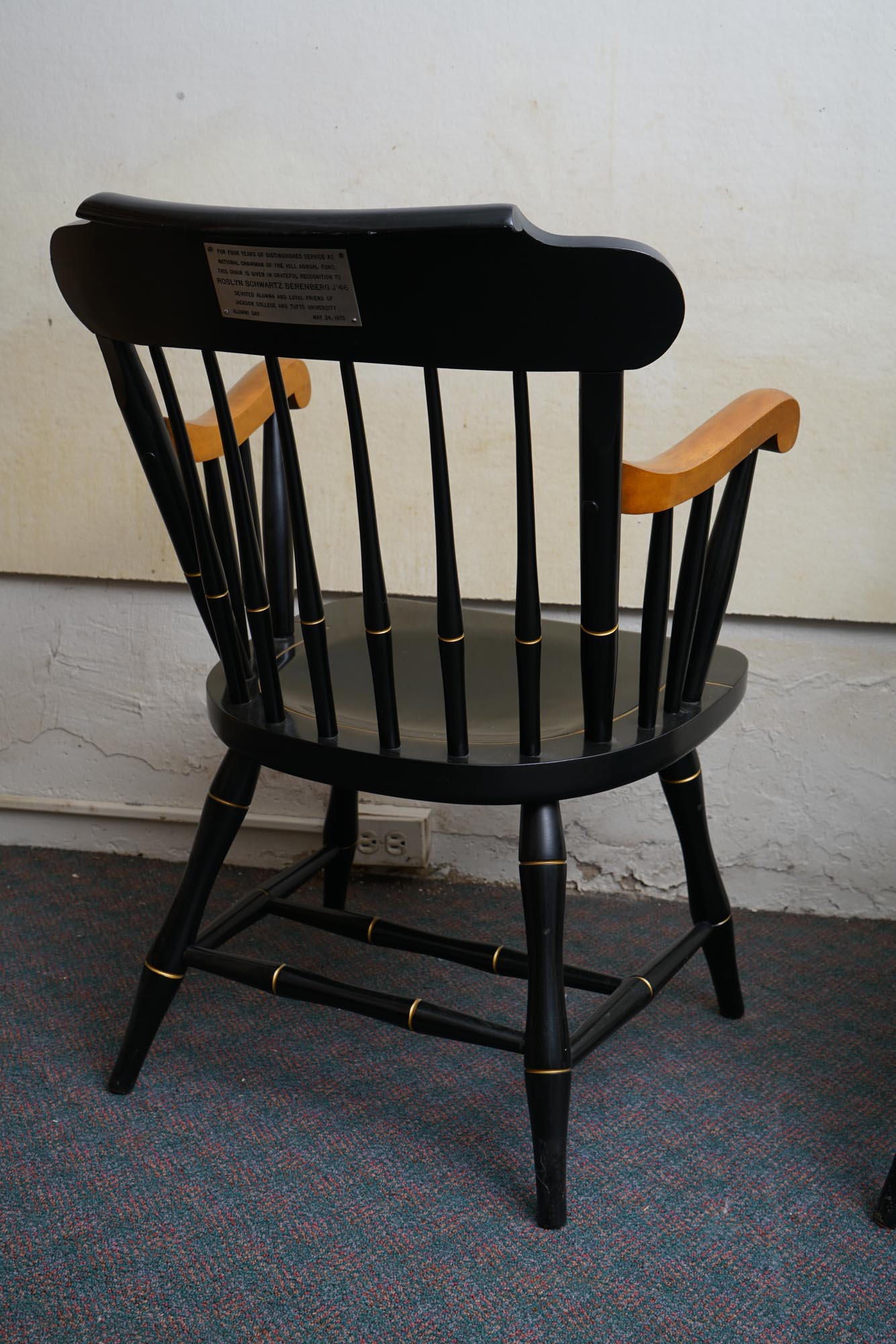 Tufts University Windsor Chairs by Nichols & Stone