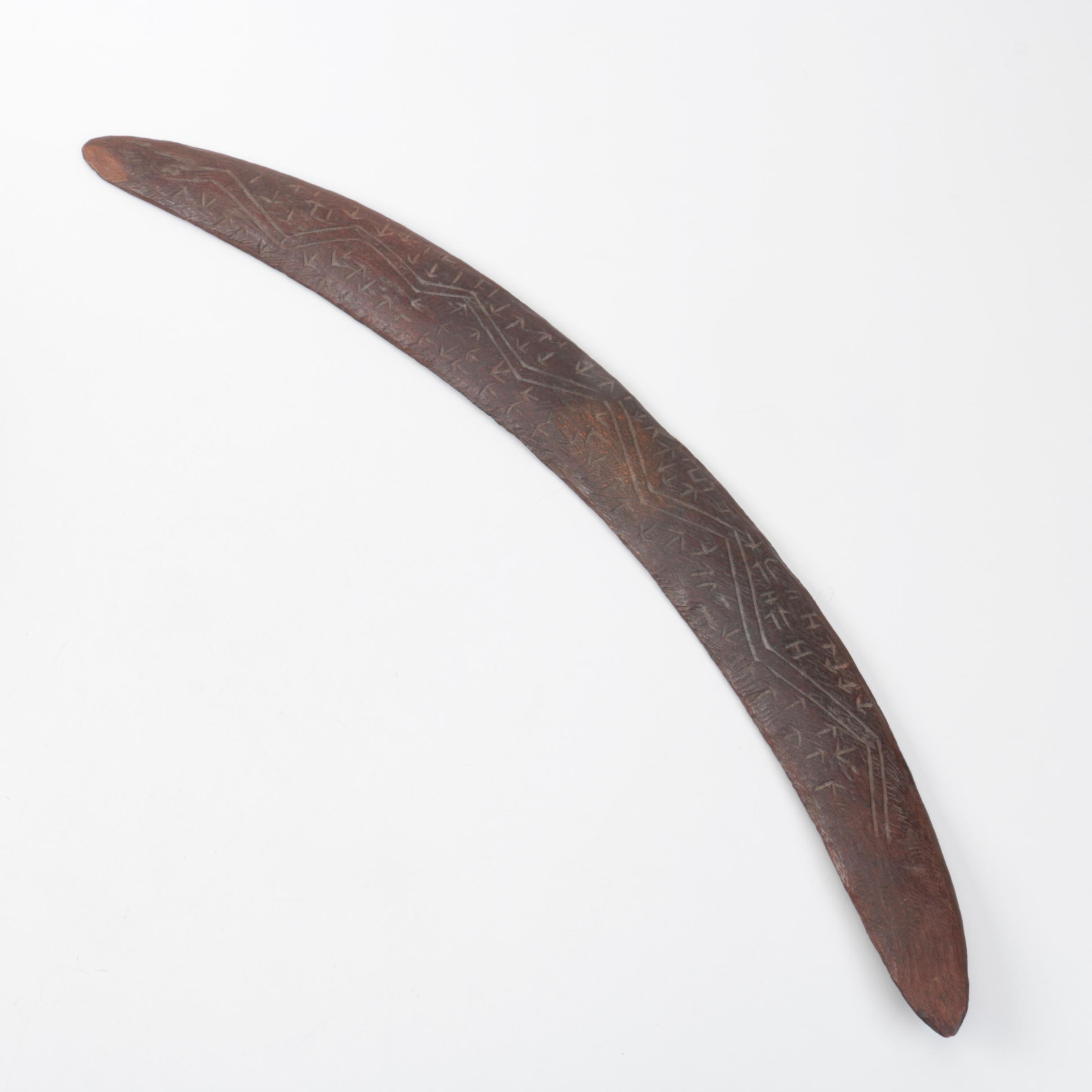 Handcrafted Wooden Boomerang