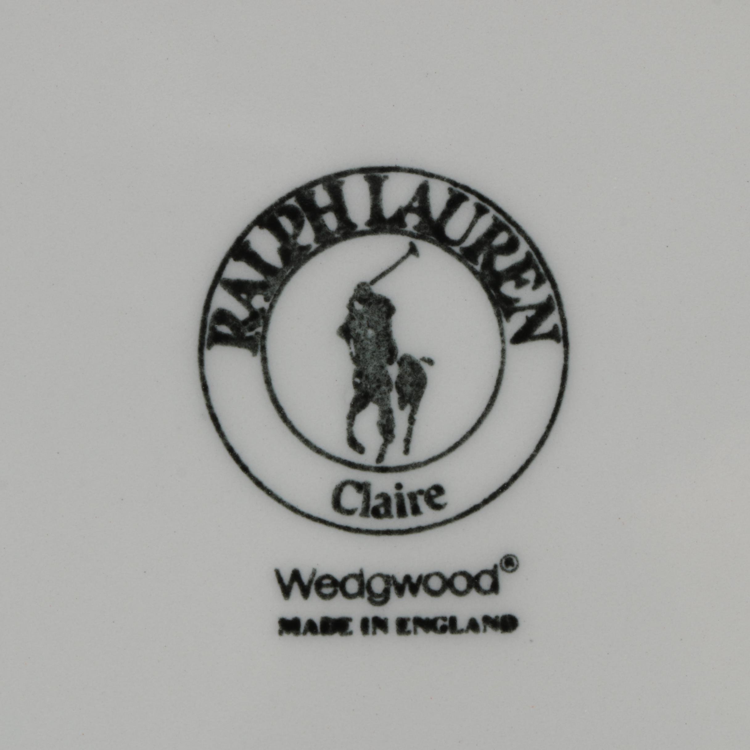 Ralph Lauren Wedgwood "Claire" Soup Bowls