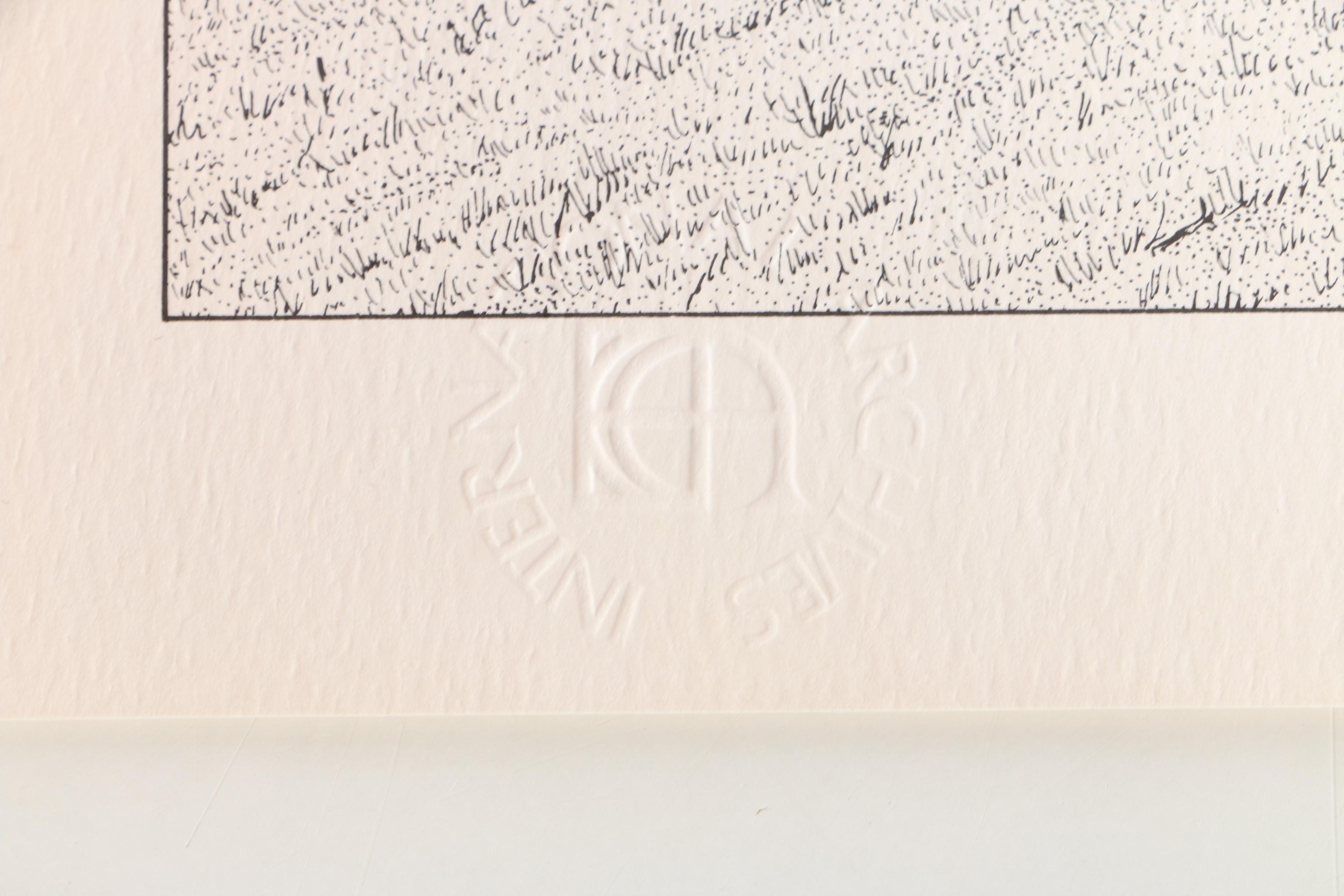 Lithographs After Scott Kiefer of Presidents' Homes