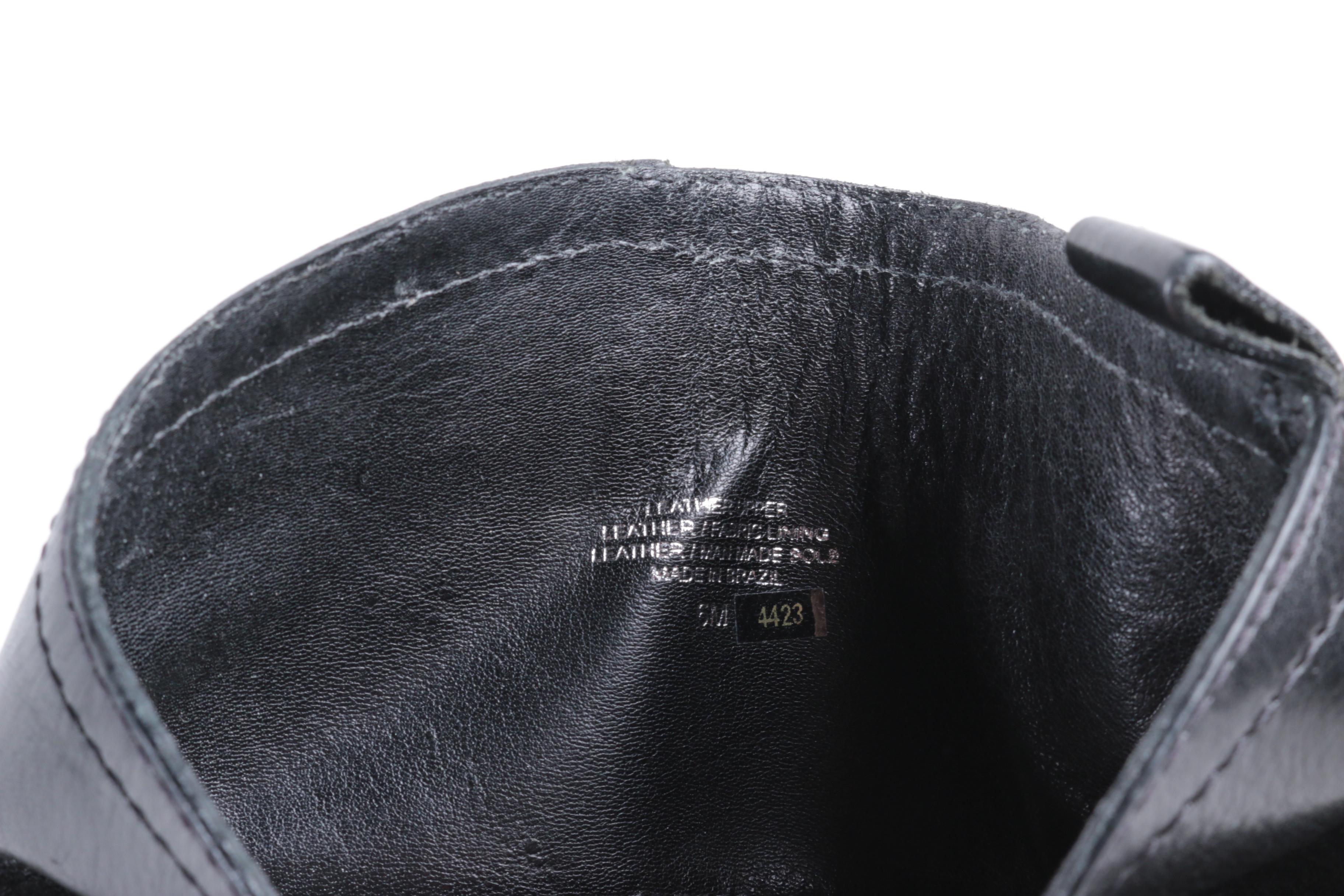 Tory Burch Black Leather Boots