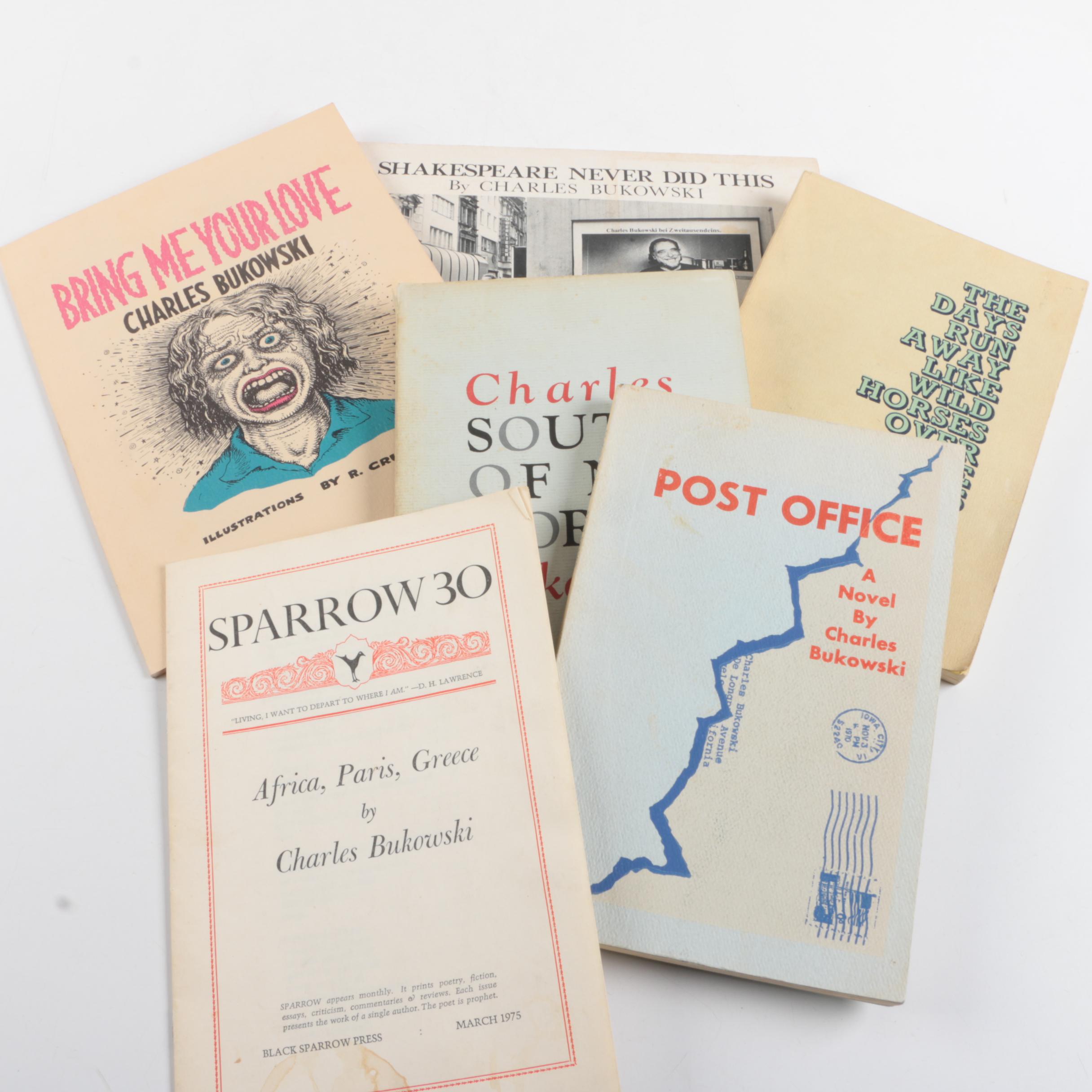 Novels and Poetry by Charles Bukowski