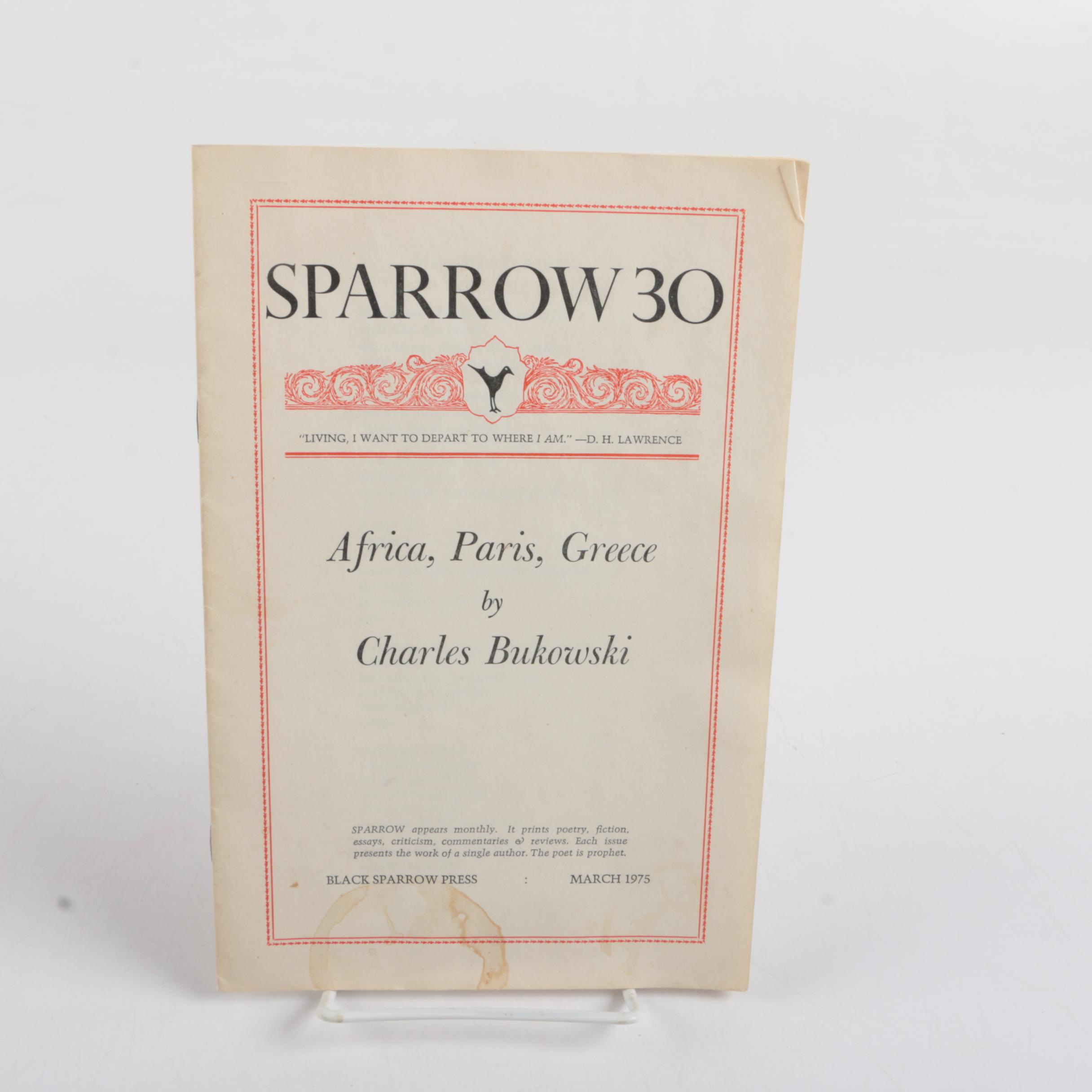 Novels and Poetry by Charles Bukowski