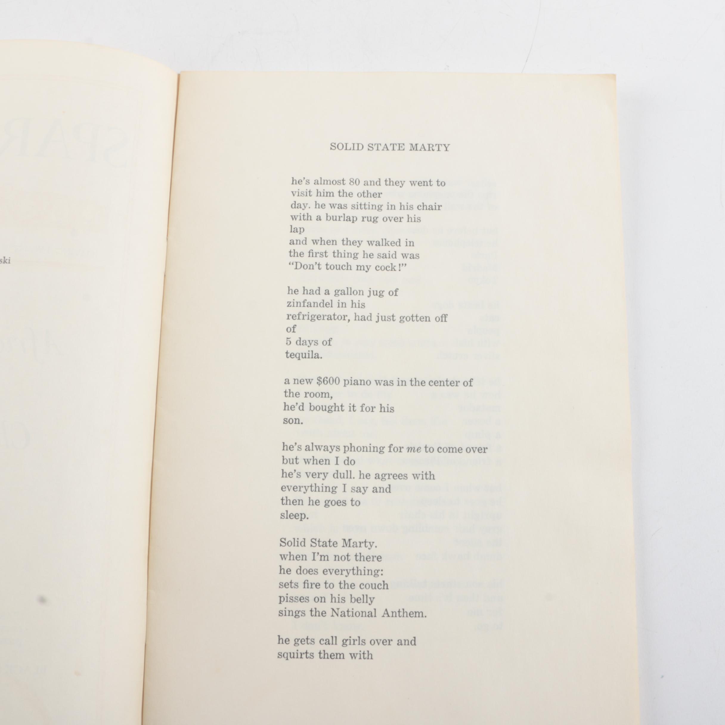 Novels and Poetry by Charles Bukowski