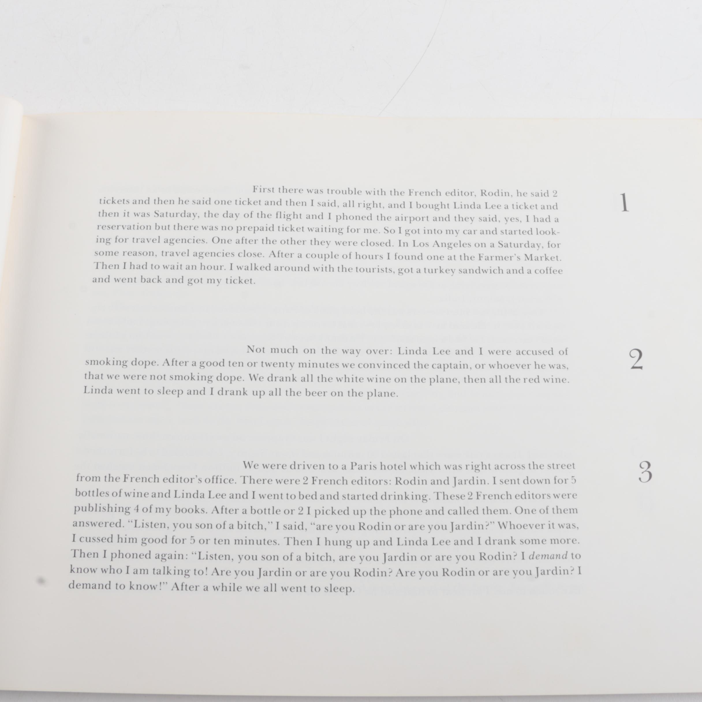 Novels and Poetry by Charles Bukowski