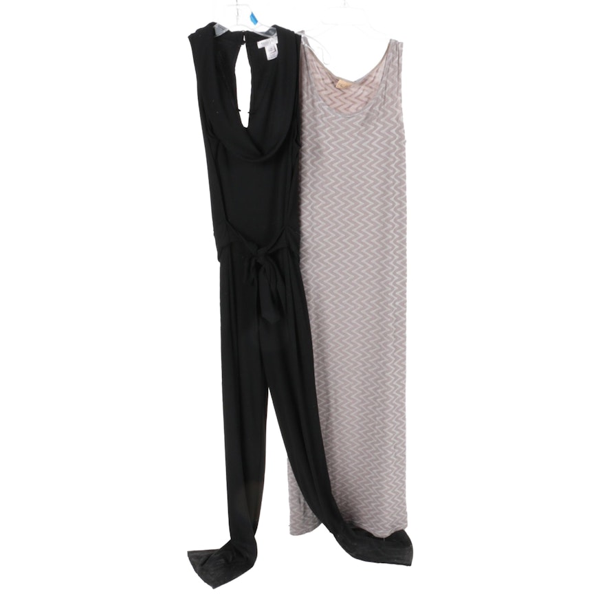 White House Black Market Jumpsuit and The Attic Dress