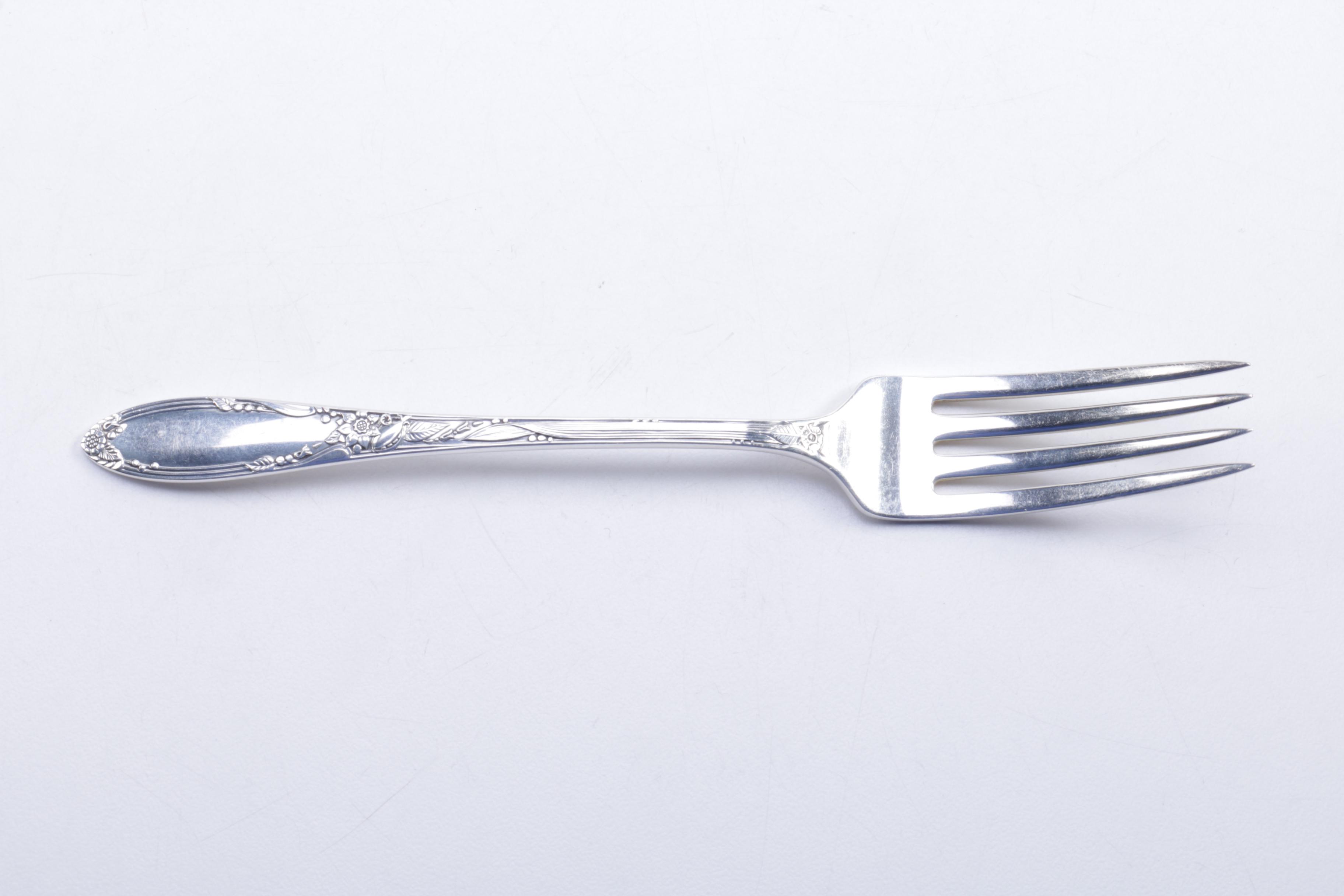 Oneida Heirloom "Virginian" Sterling Silver Flatware Set and More