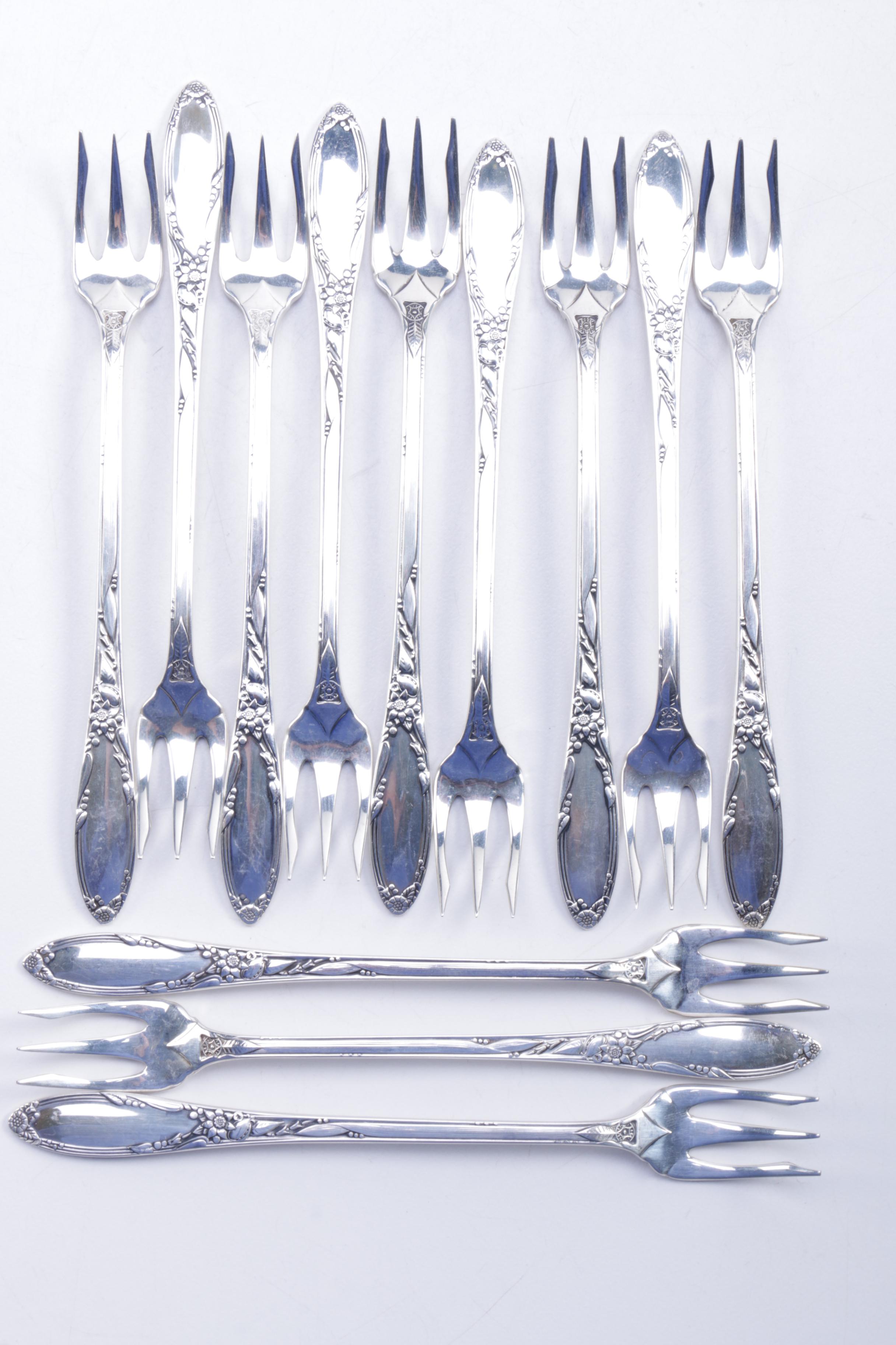 Oneida Heirloom "Virginian" Sterling Silver Flatware Set and More