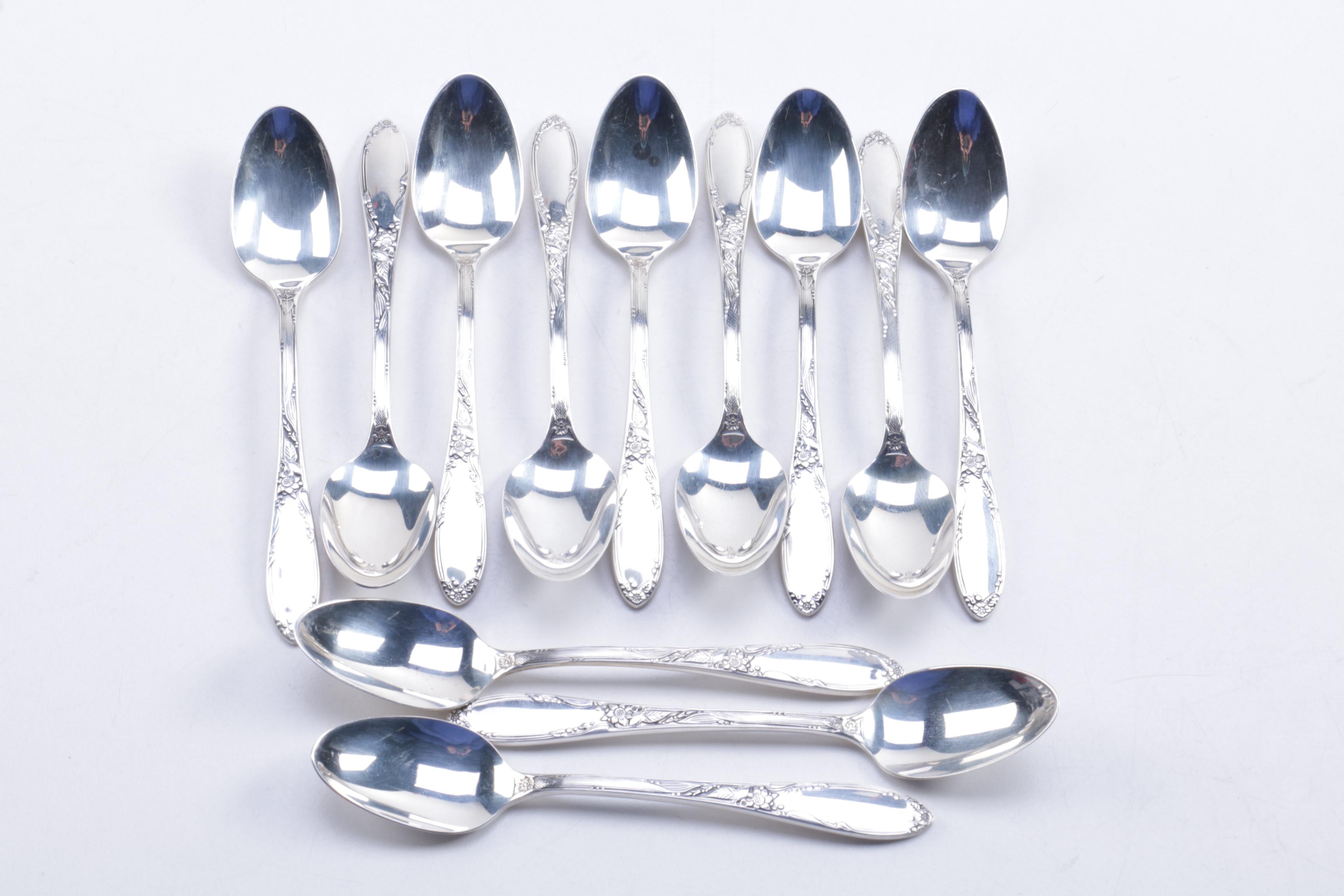Oneida Heirloom "Virginian" Sterling Silver Flatware Set and More