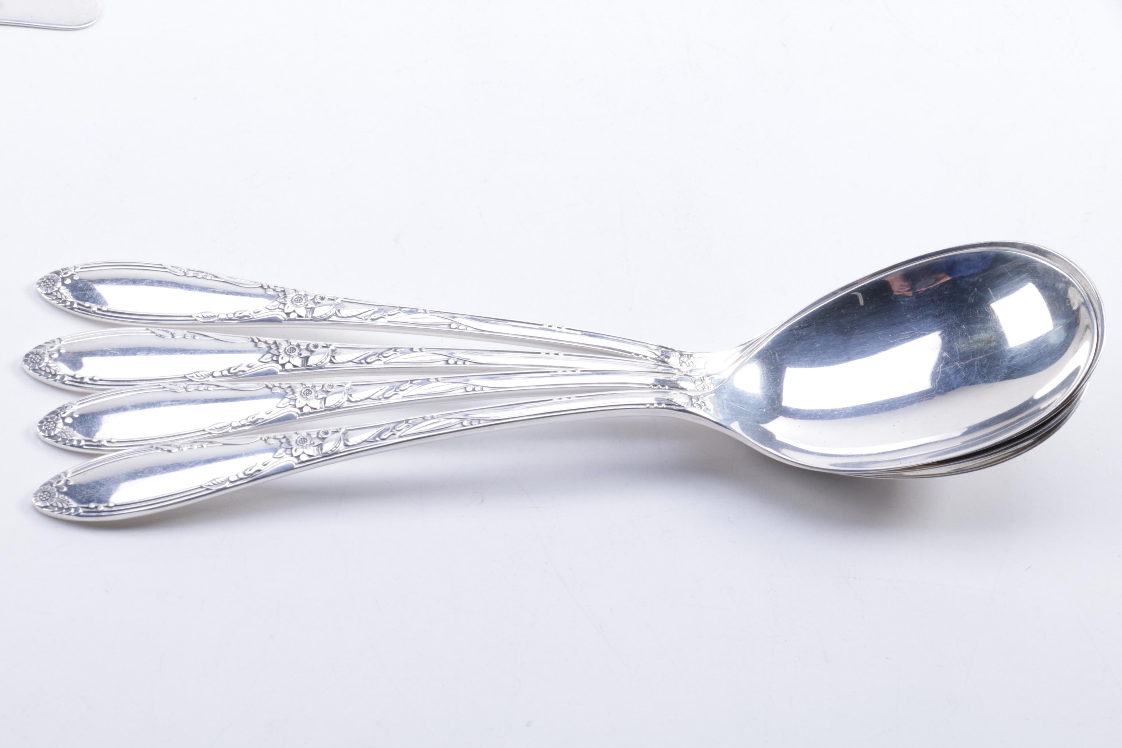 Oneida Heirloom "Virginian" Sterling Silver Flatware Set and More