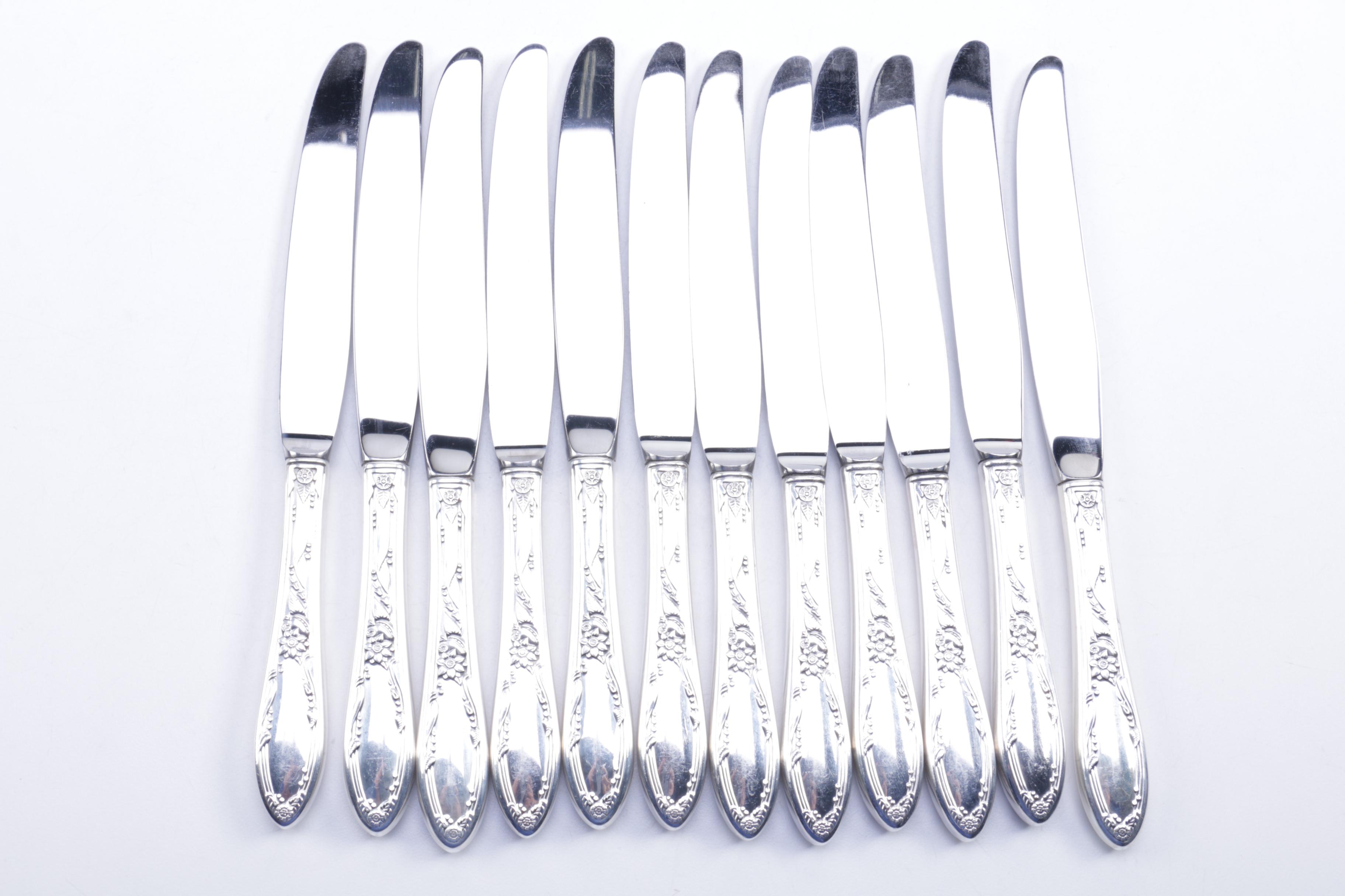 Oneida Heirloom "Virginian" Sterling Silver Flatware Set and More