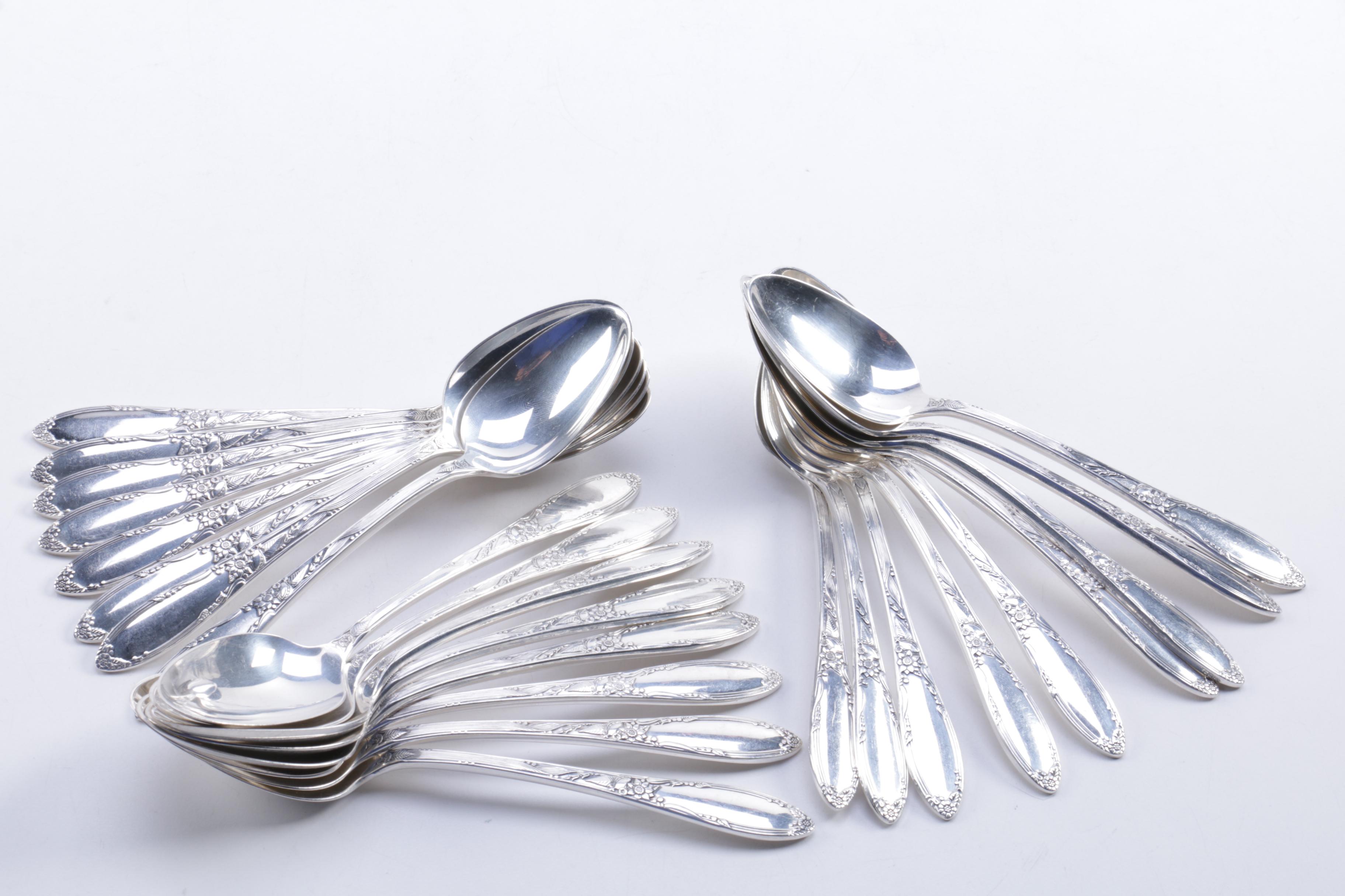 Oneida Heirloom "Virginian" Sterling Silver Flatware Set and More