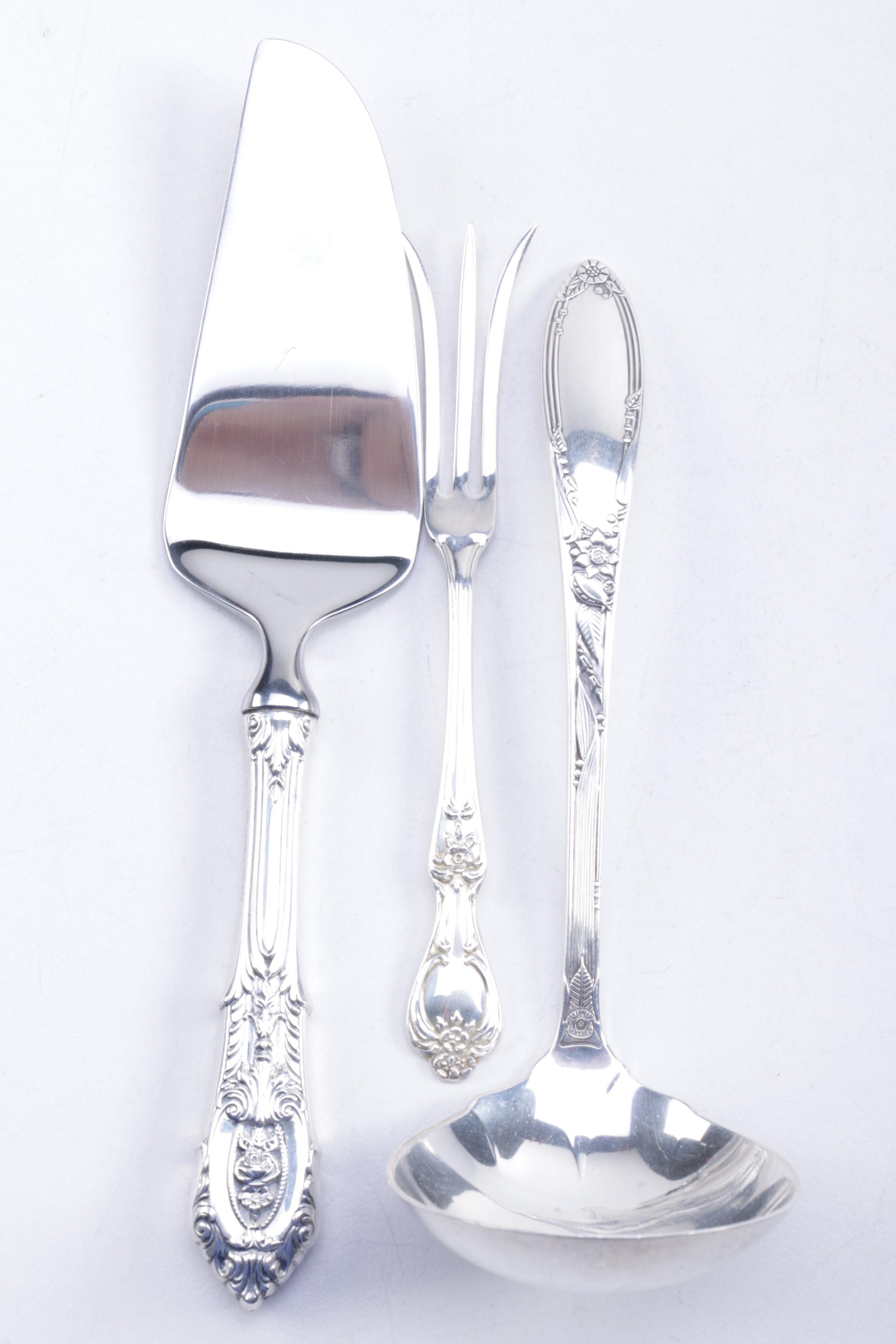 Oneida Heirloom "Virginian" Sterling Silver Flatware Set and More