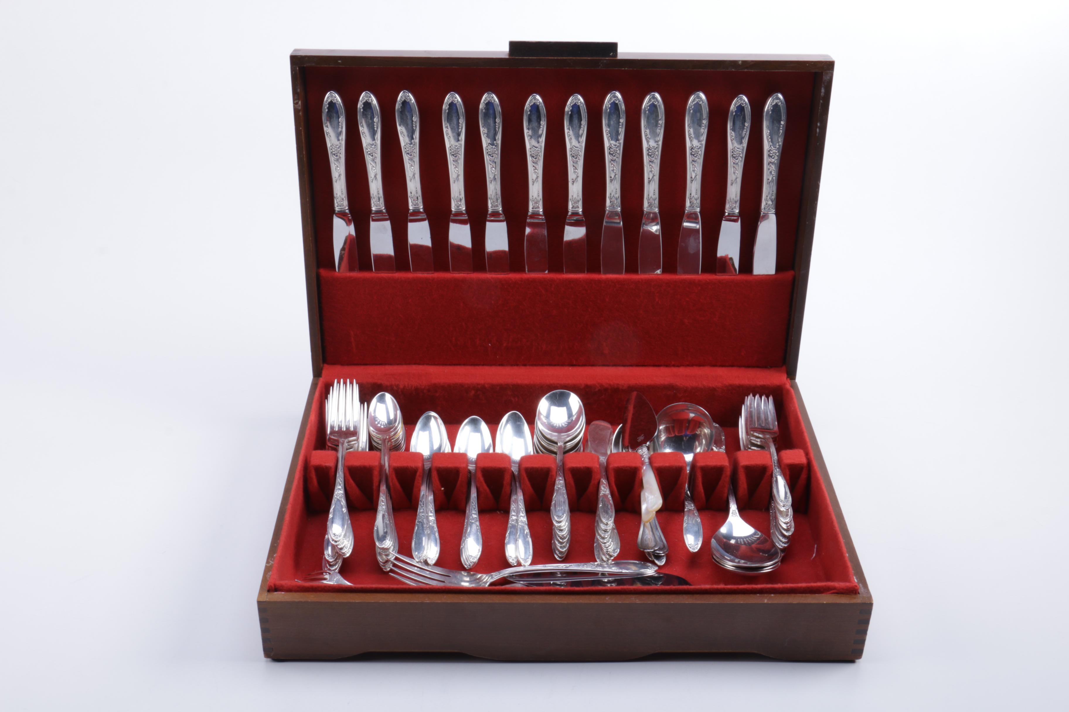 Oneida Heirloom "Virginian" Sterling Silver Flatware Set and More