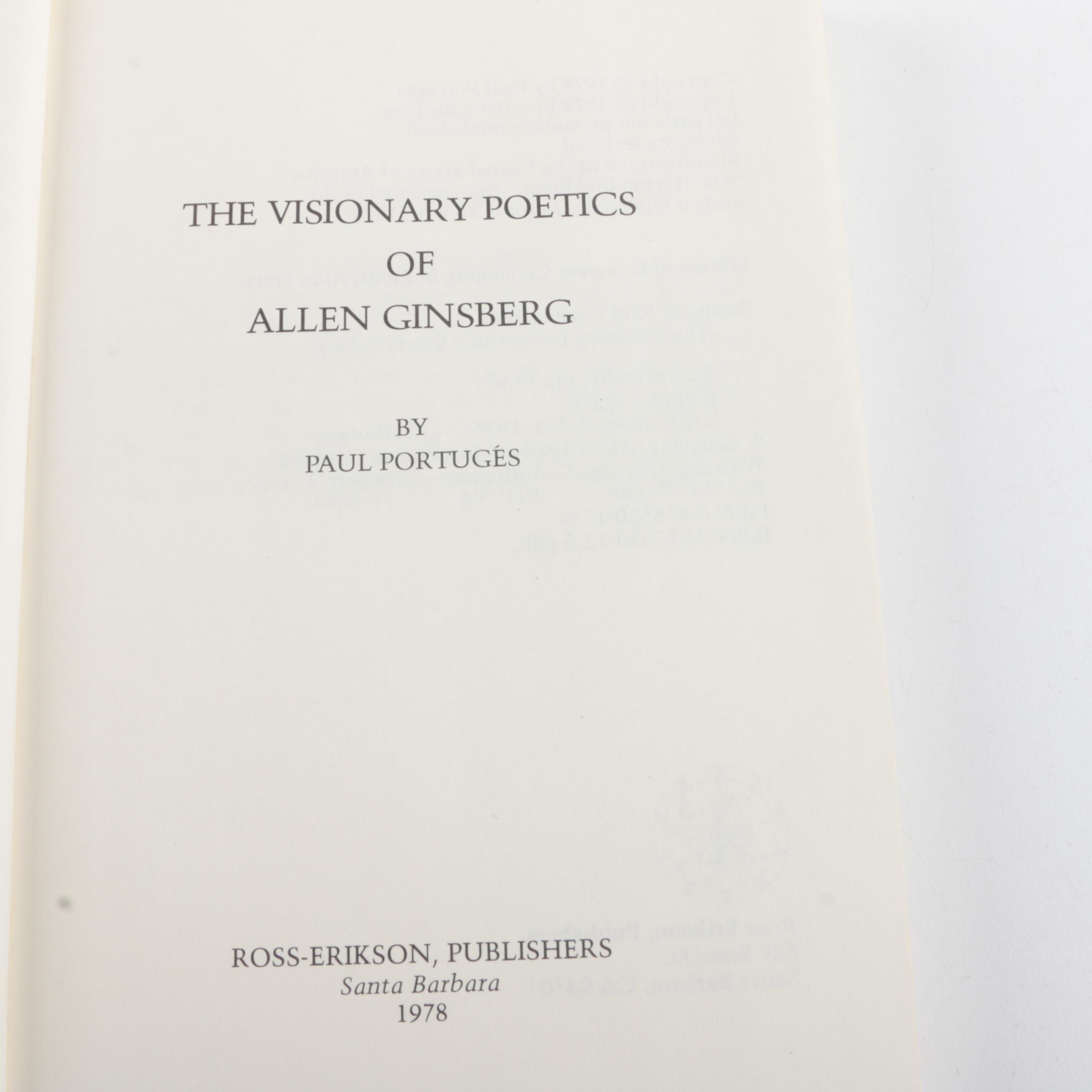 Assorted Vintage Beat Generation Books