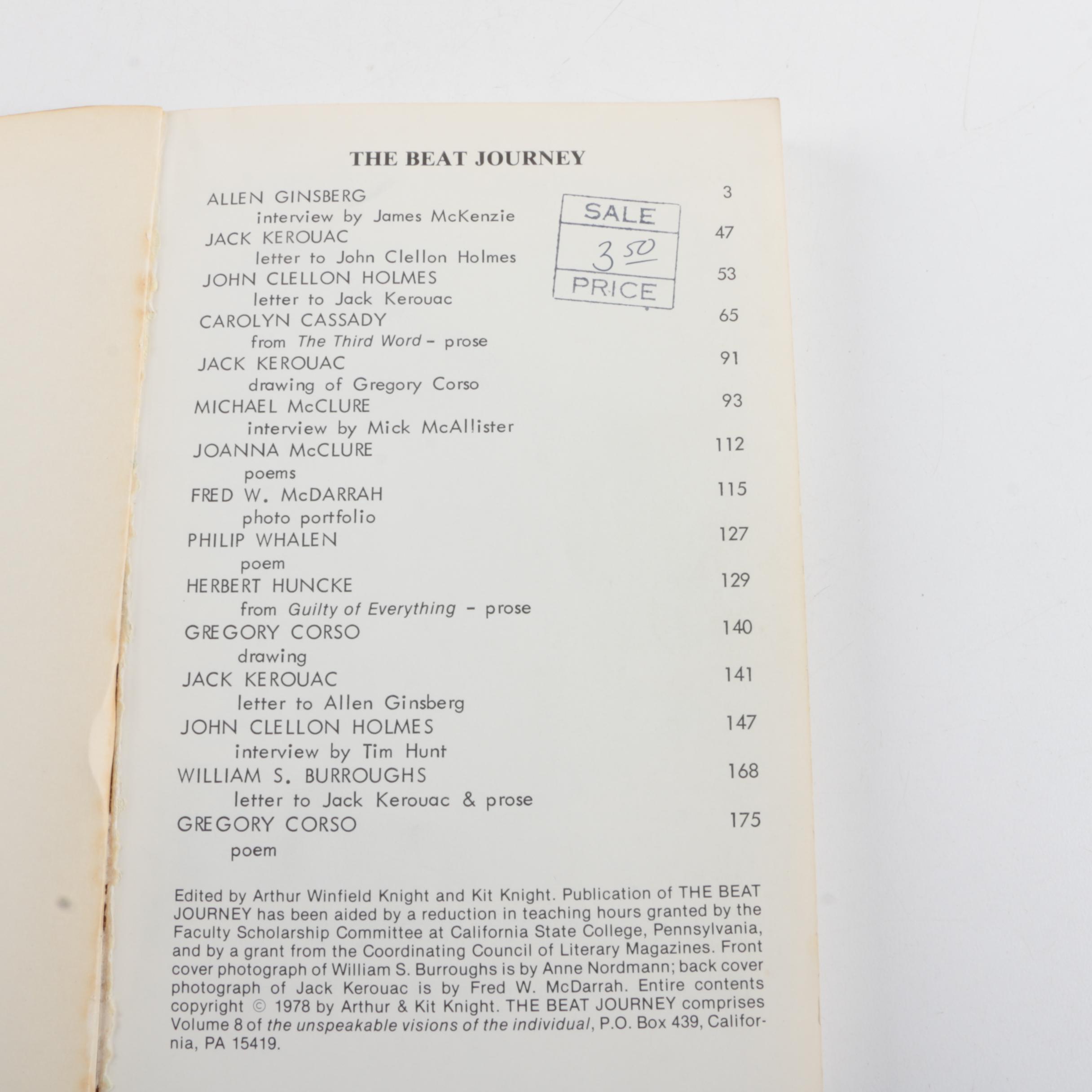 Assorted Vintage Beat Generation Books