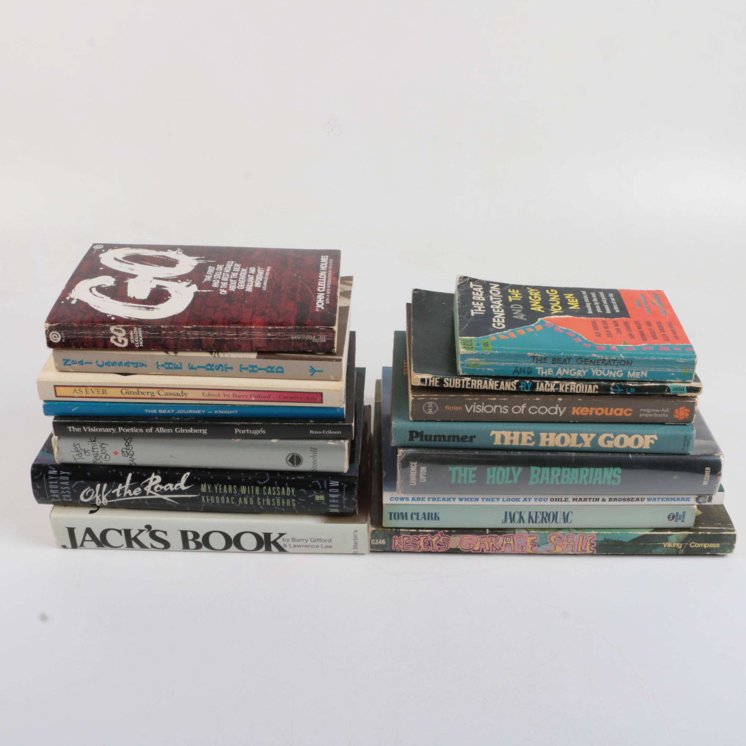 Assorted Vintage Beat Generation Books