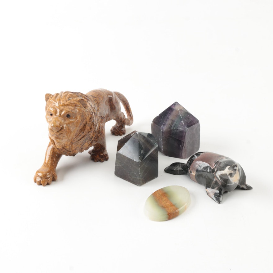 Mineral Figurines and Specimens
