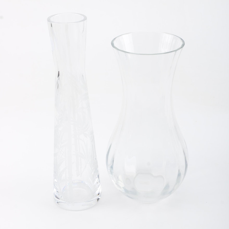 Baccarat Crystal Vases