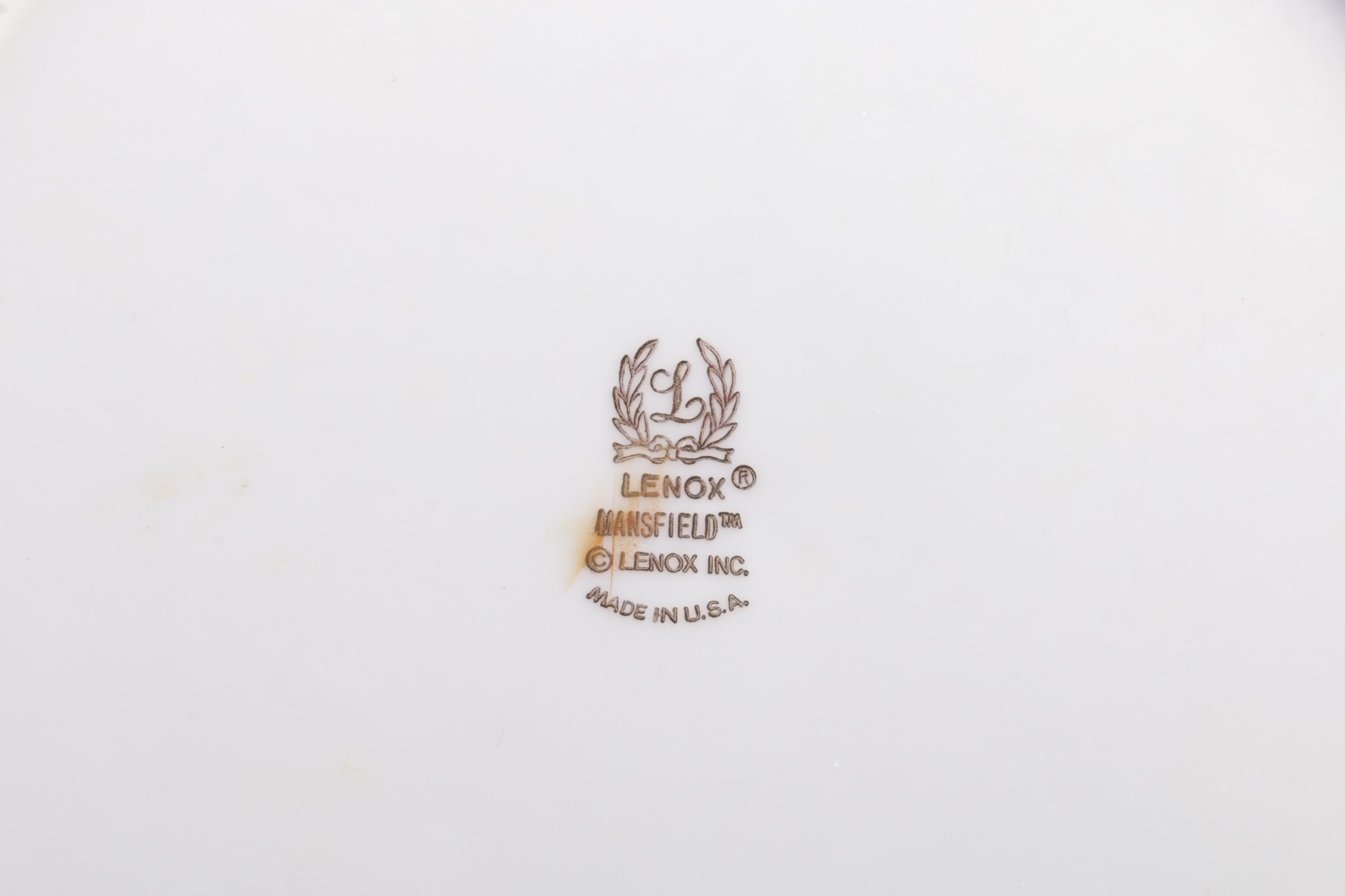 Lenox "Mansfield" Tableware