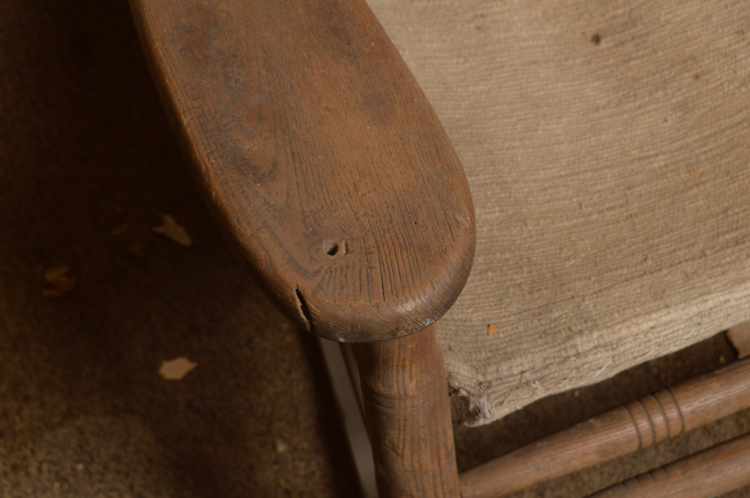 Antique Oak Rocking Chair