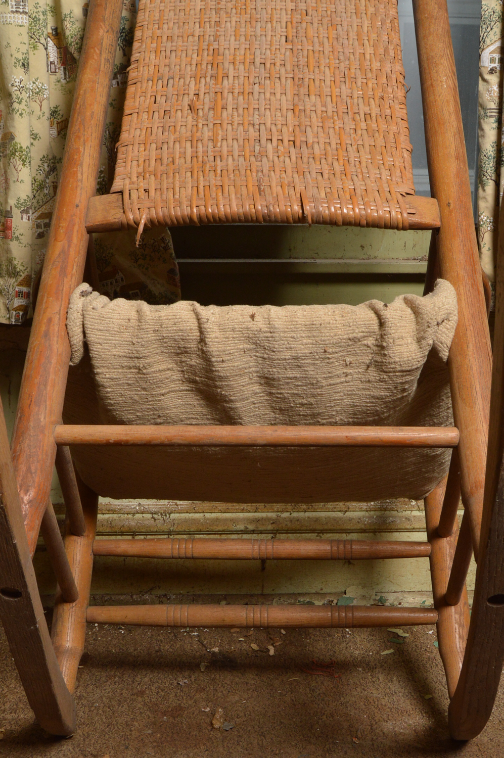 Antique Oak Rocking Chair
