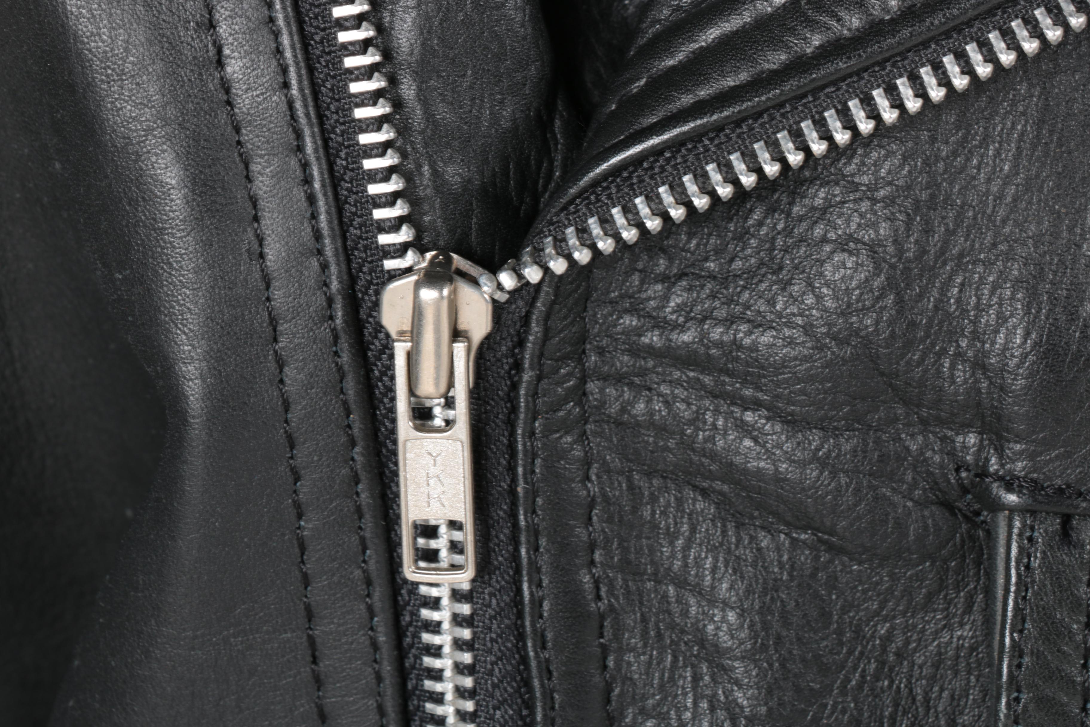 Men's and Women's Black Leather Jackets Including Wilsons and Hidesign