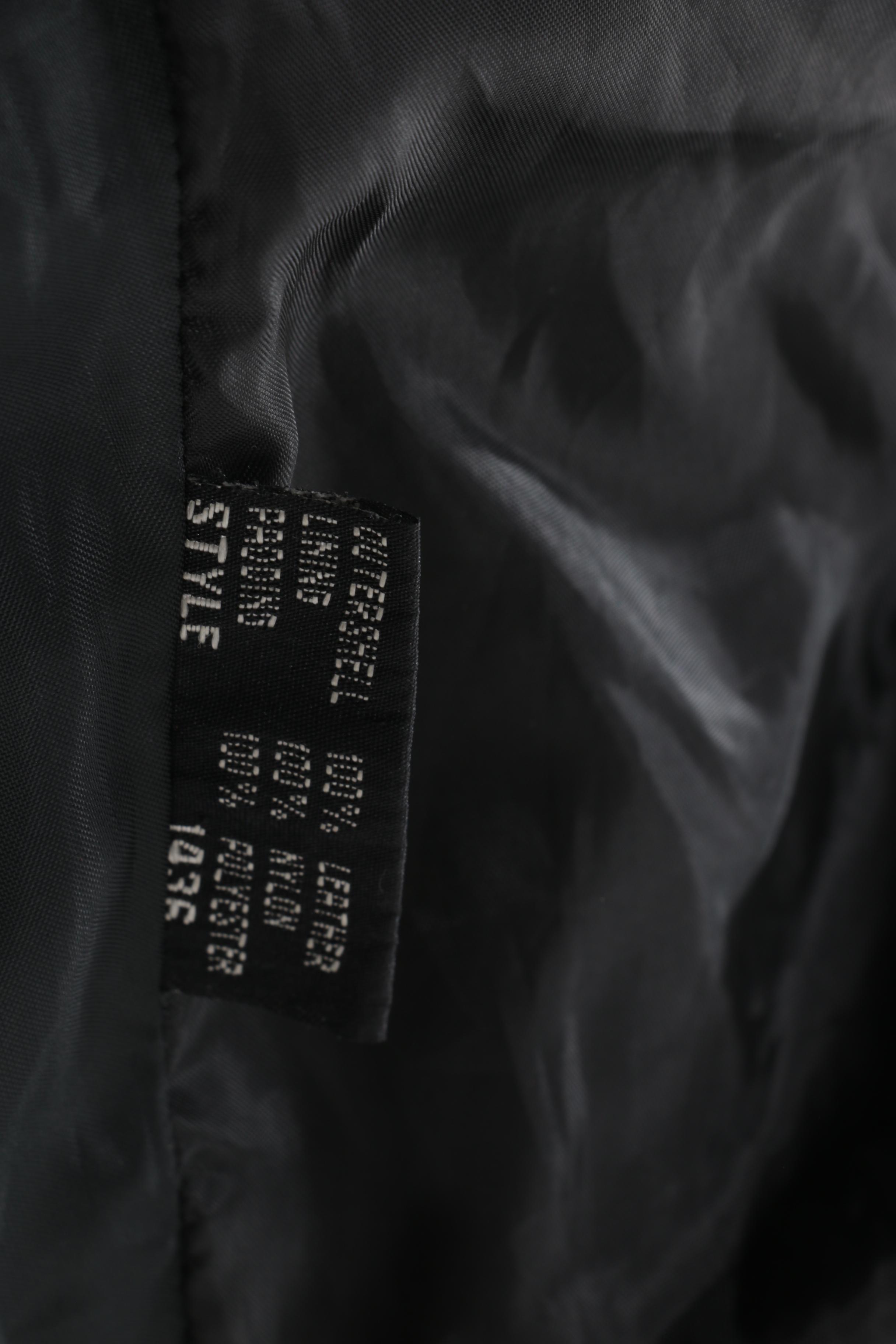 Men's and Women's Black Leather Jackets Including Wilsons and Hidesign