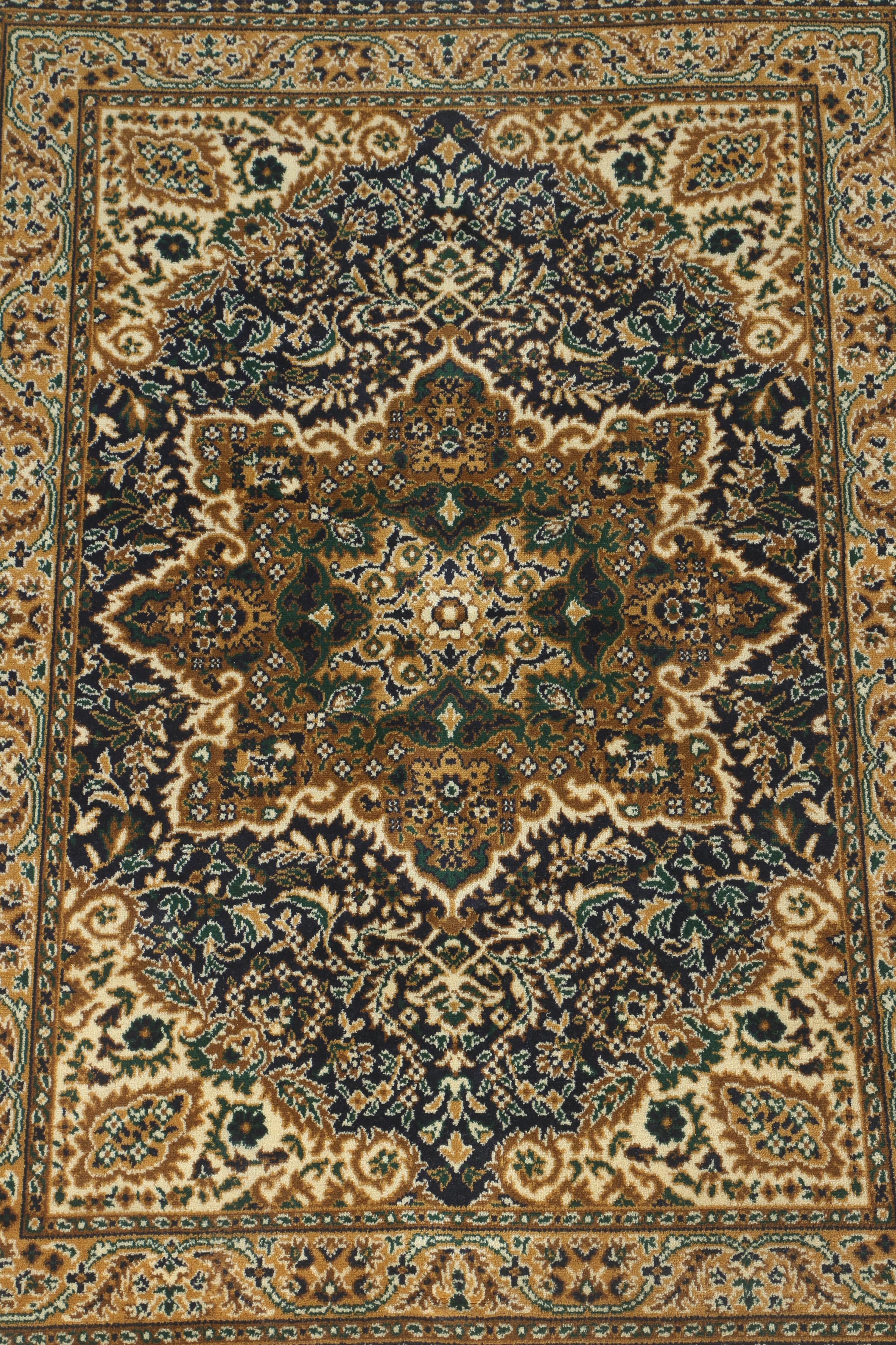 Power-Loomed Persian Style Area Rug