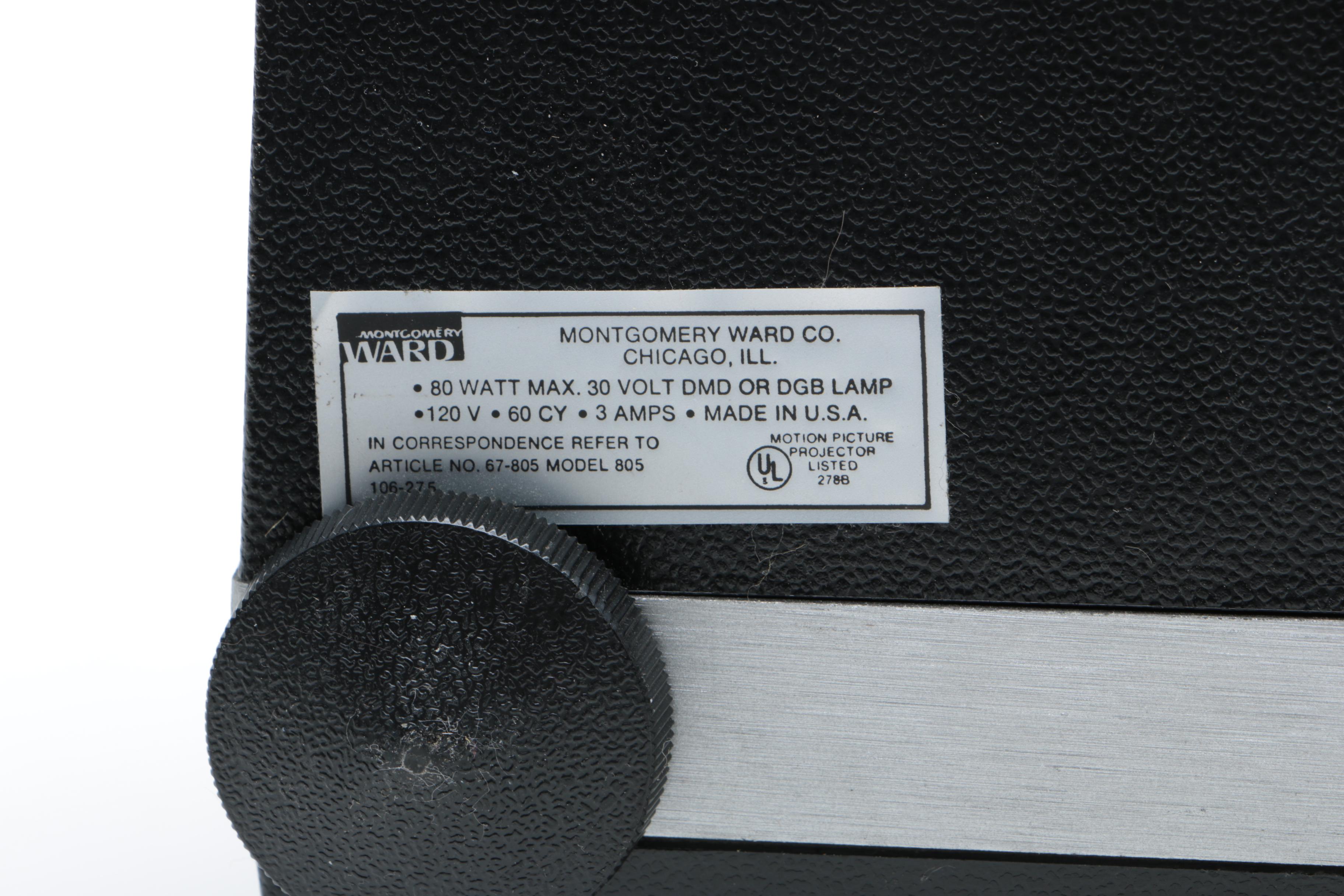 Montgomery Ward 805 Duo Eight Projector