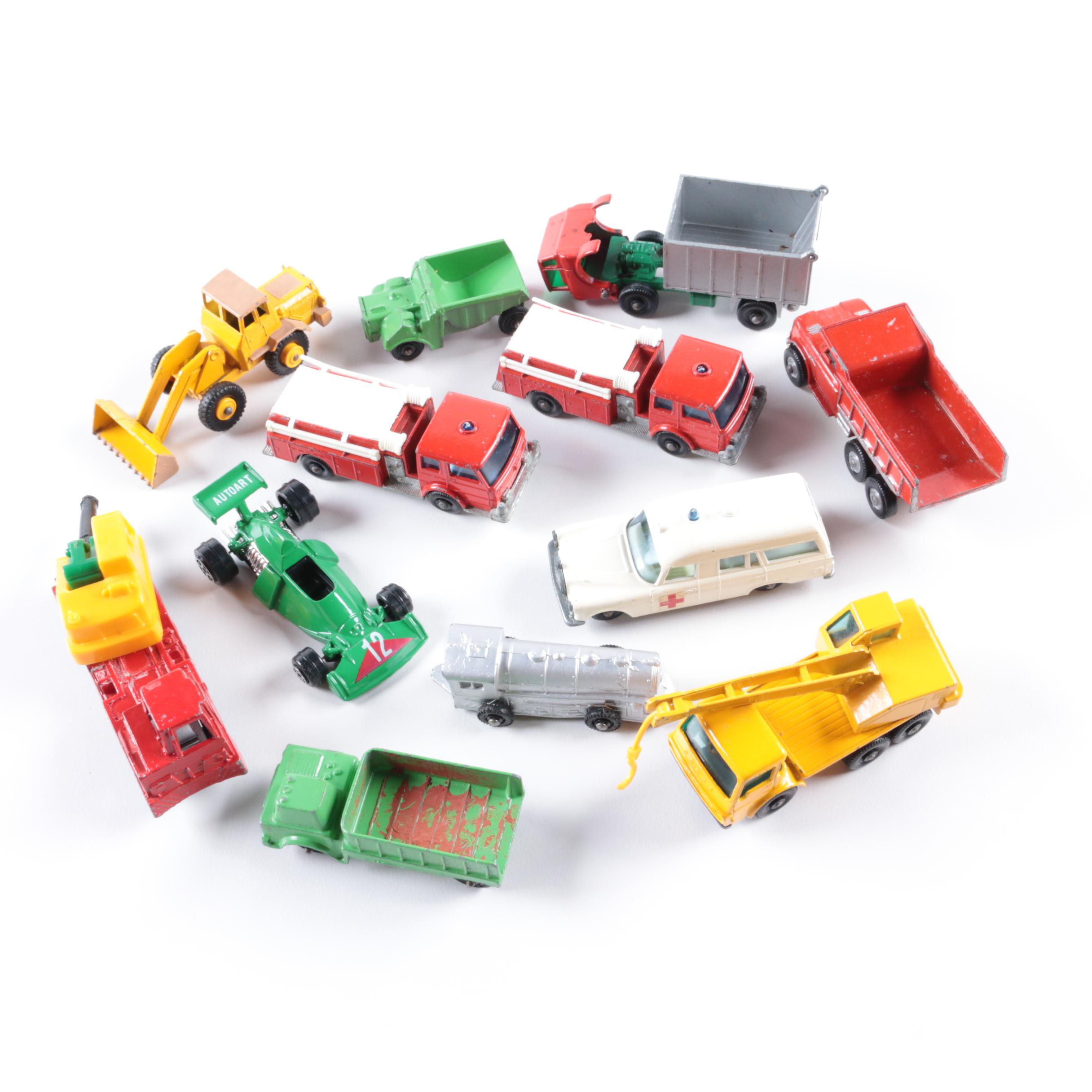 Die-Cast Cars Including 1969 Hot Wheels Redline Twin Mill