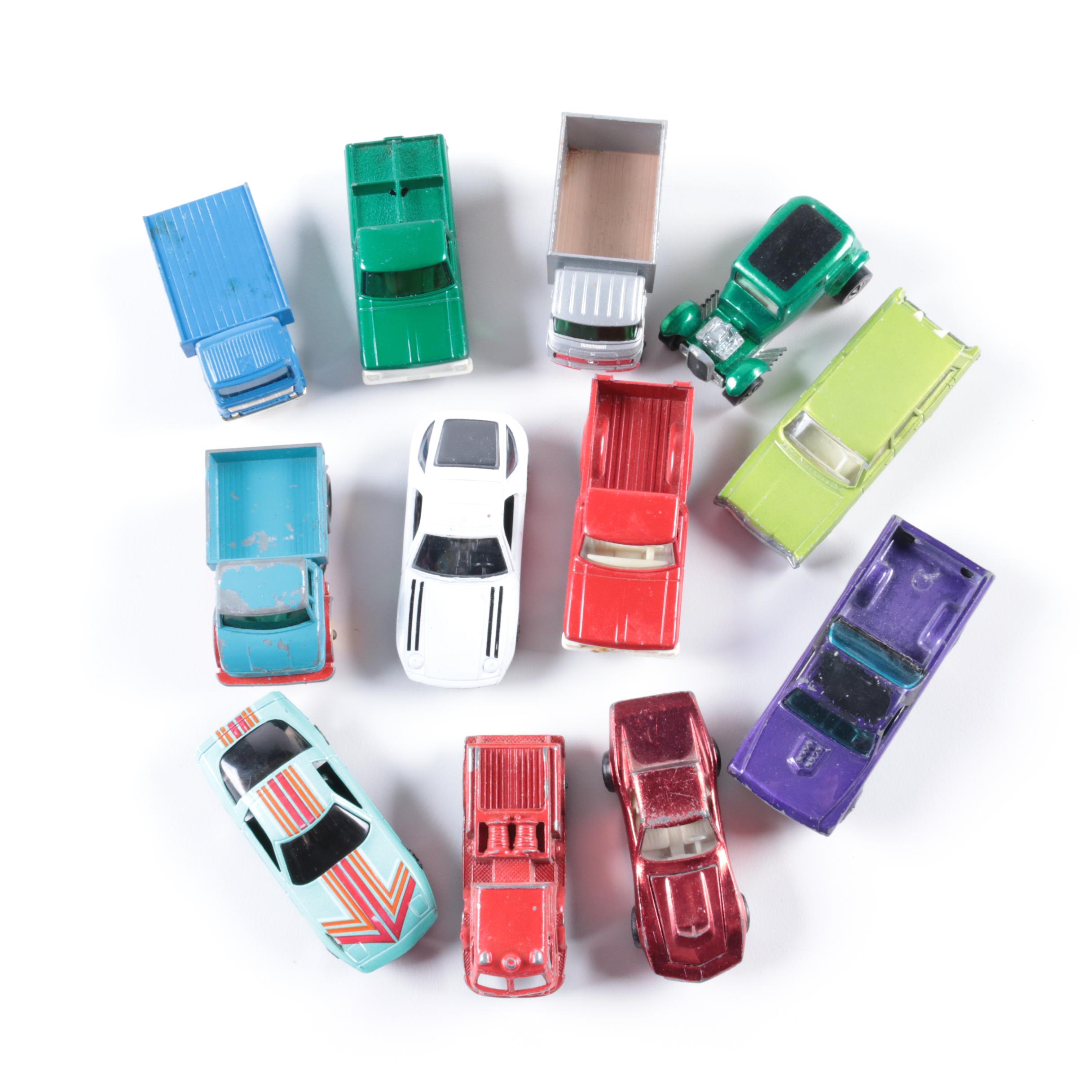 Die-Cast Cars Including 1969 Hot Wheels Redline Twin Mill