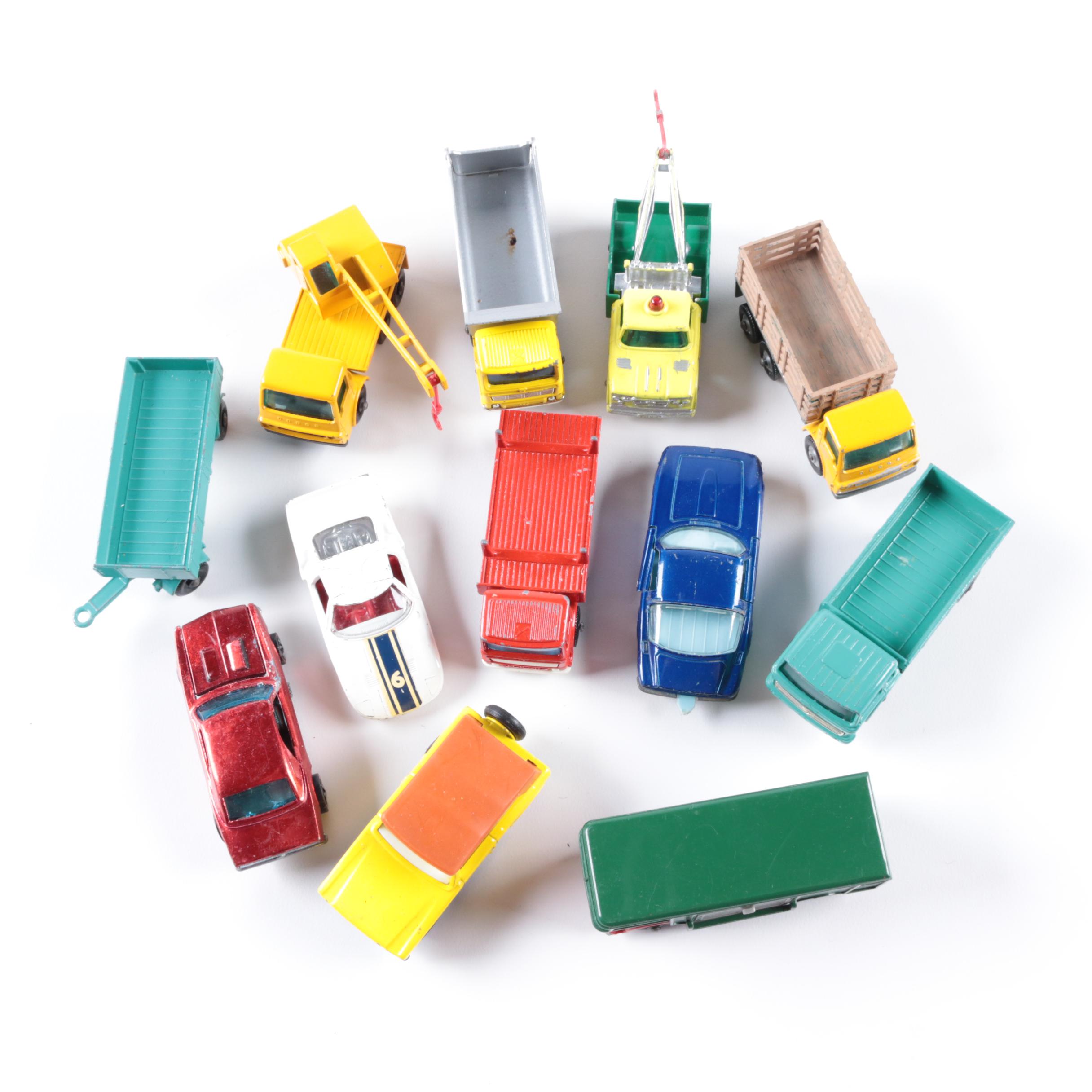 Die-Cast Cars Including 1969 Hot Wheels Redline Twin Mill