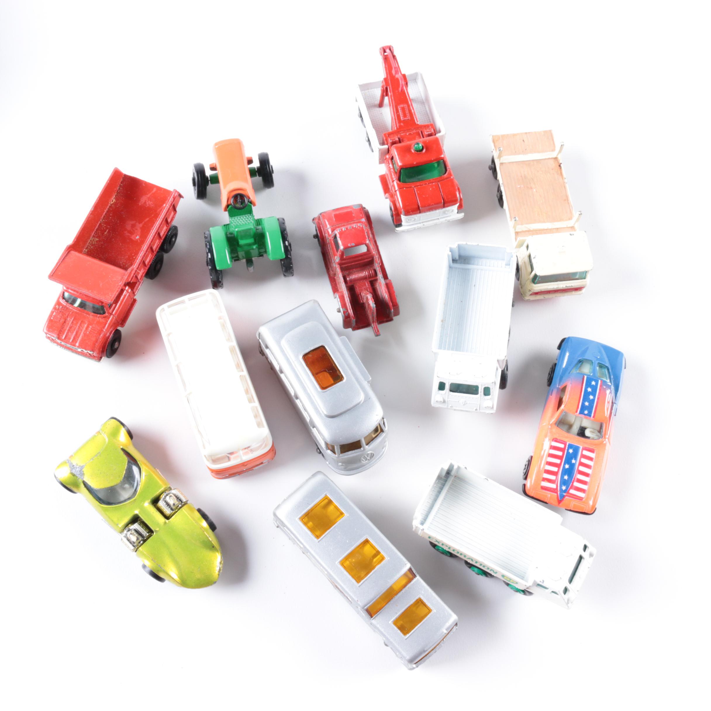 Die-Cast Cars Including 1969 Hot Wheels Redline Twin Mill