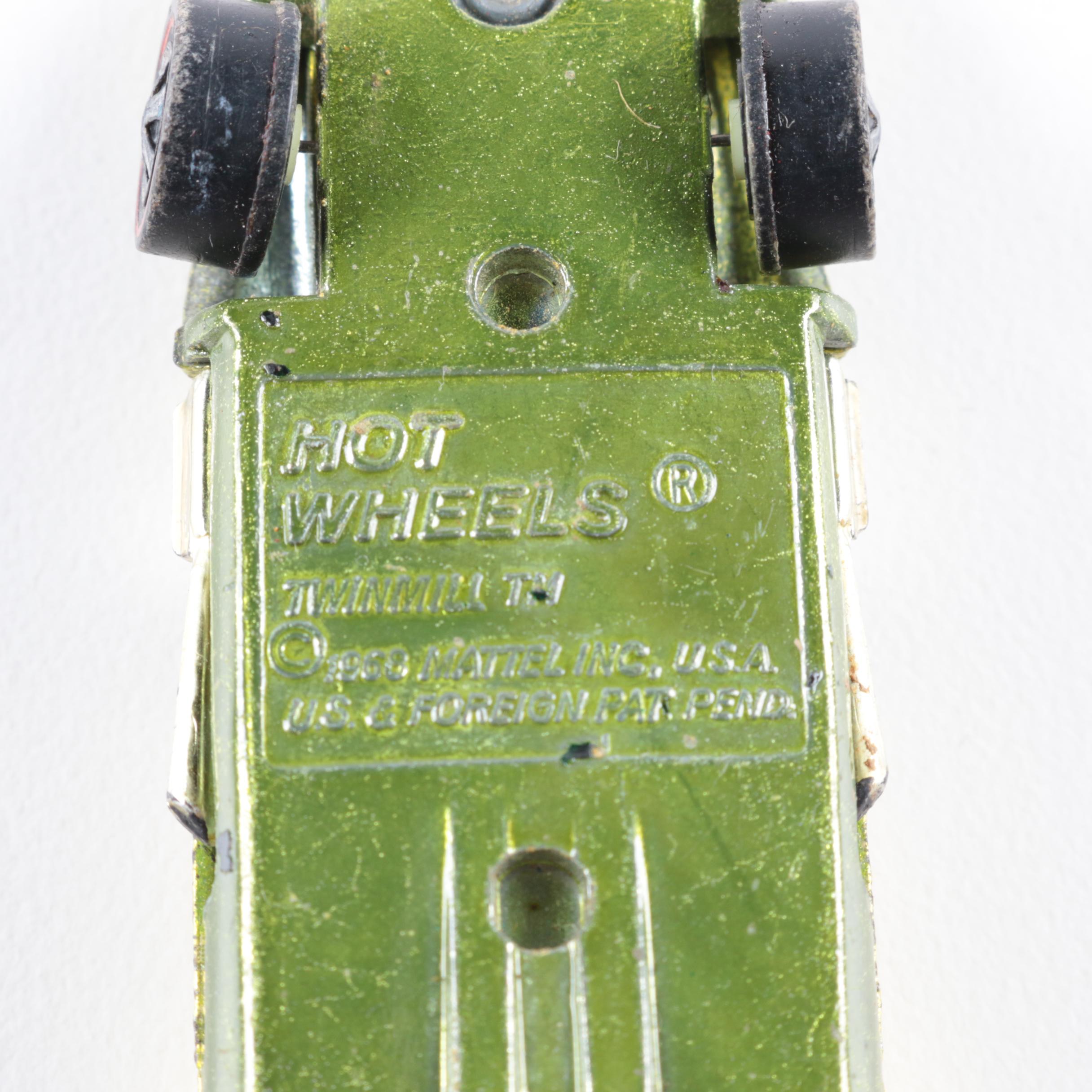 Die-Cast Cars Including 1969 Hot Wheels Redline Twin Mill