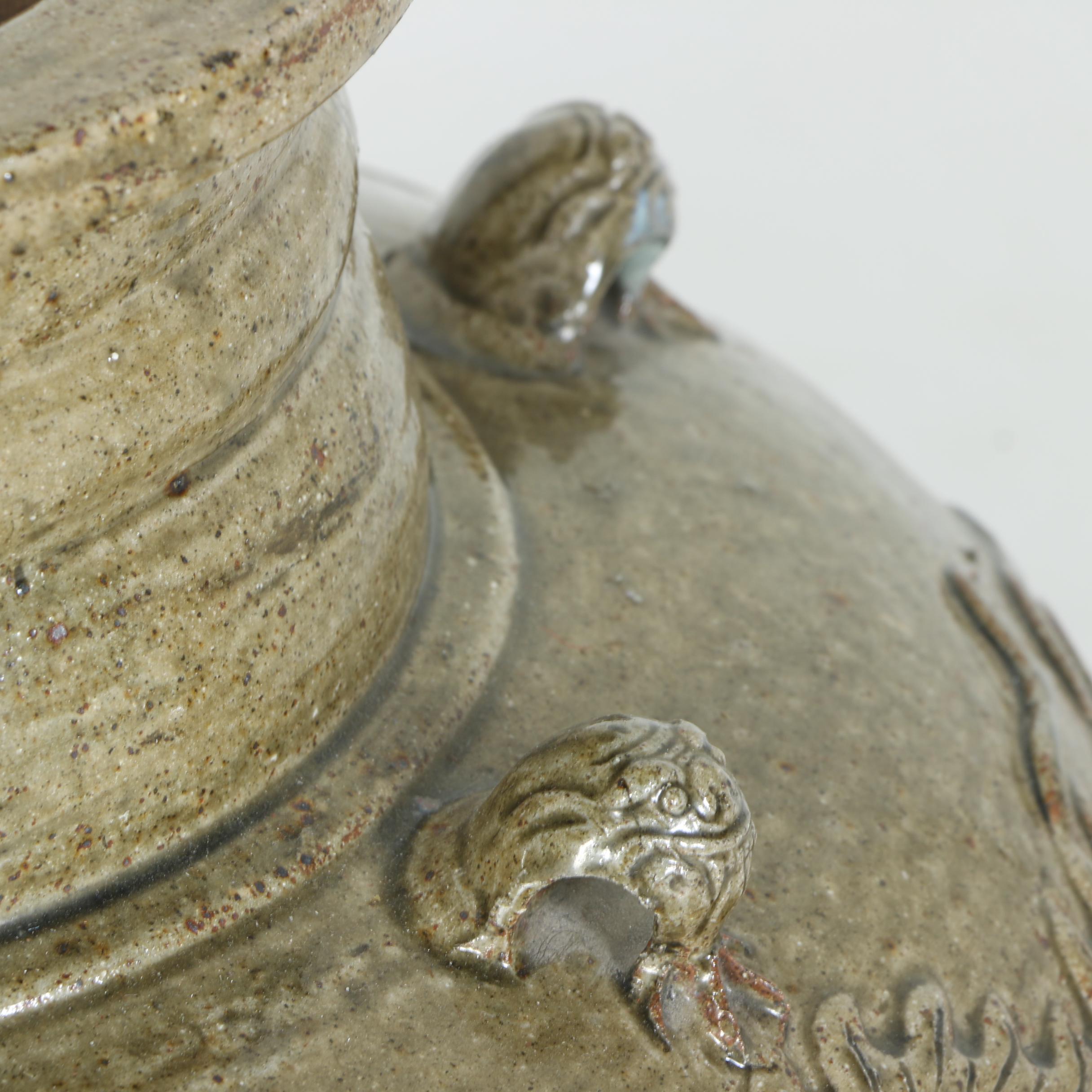 Chinese Earthenware Dragon Vase