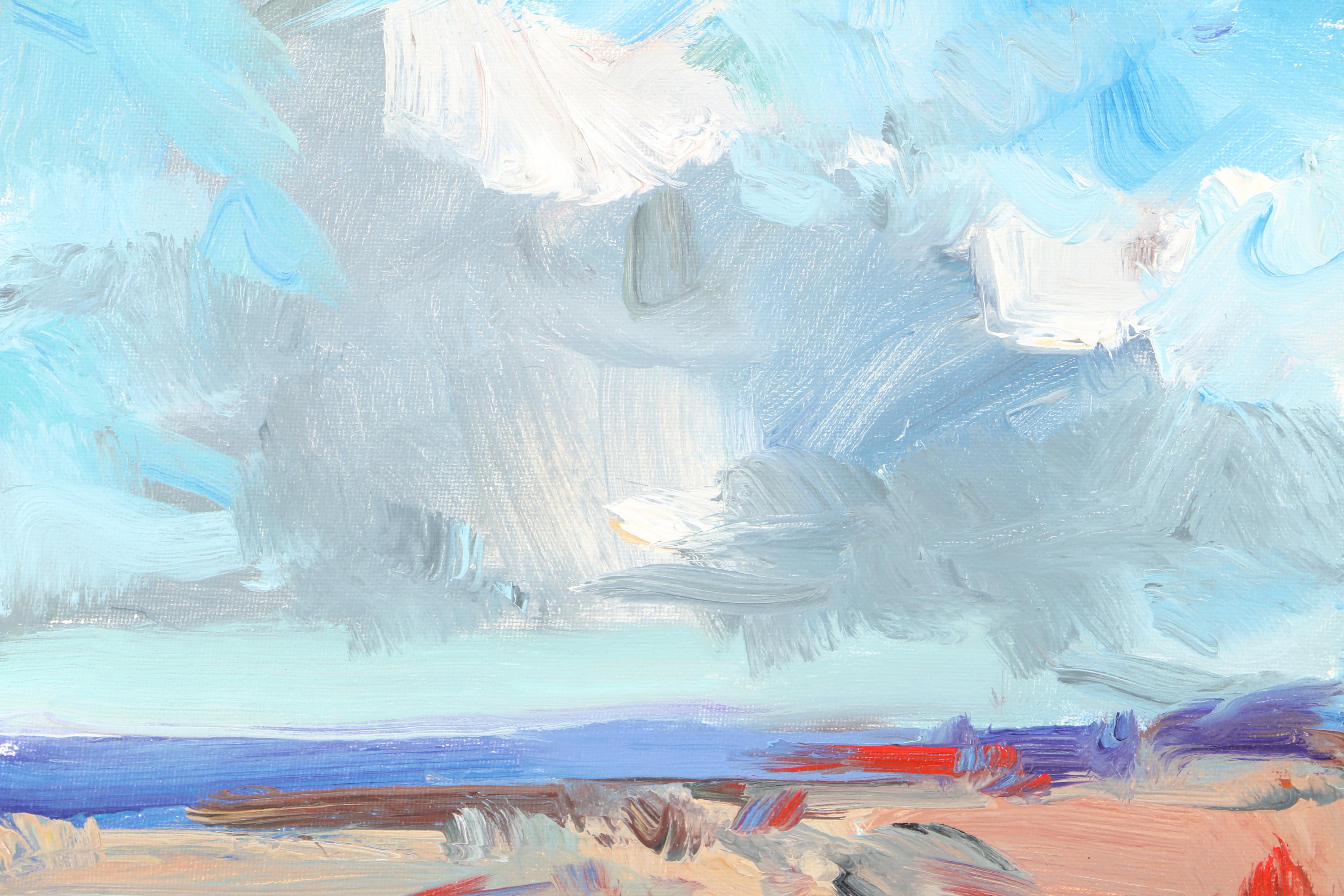 Jose Trujillo Oil Painting on Canvas "Desert Sky"