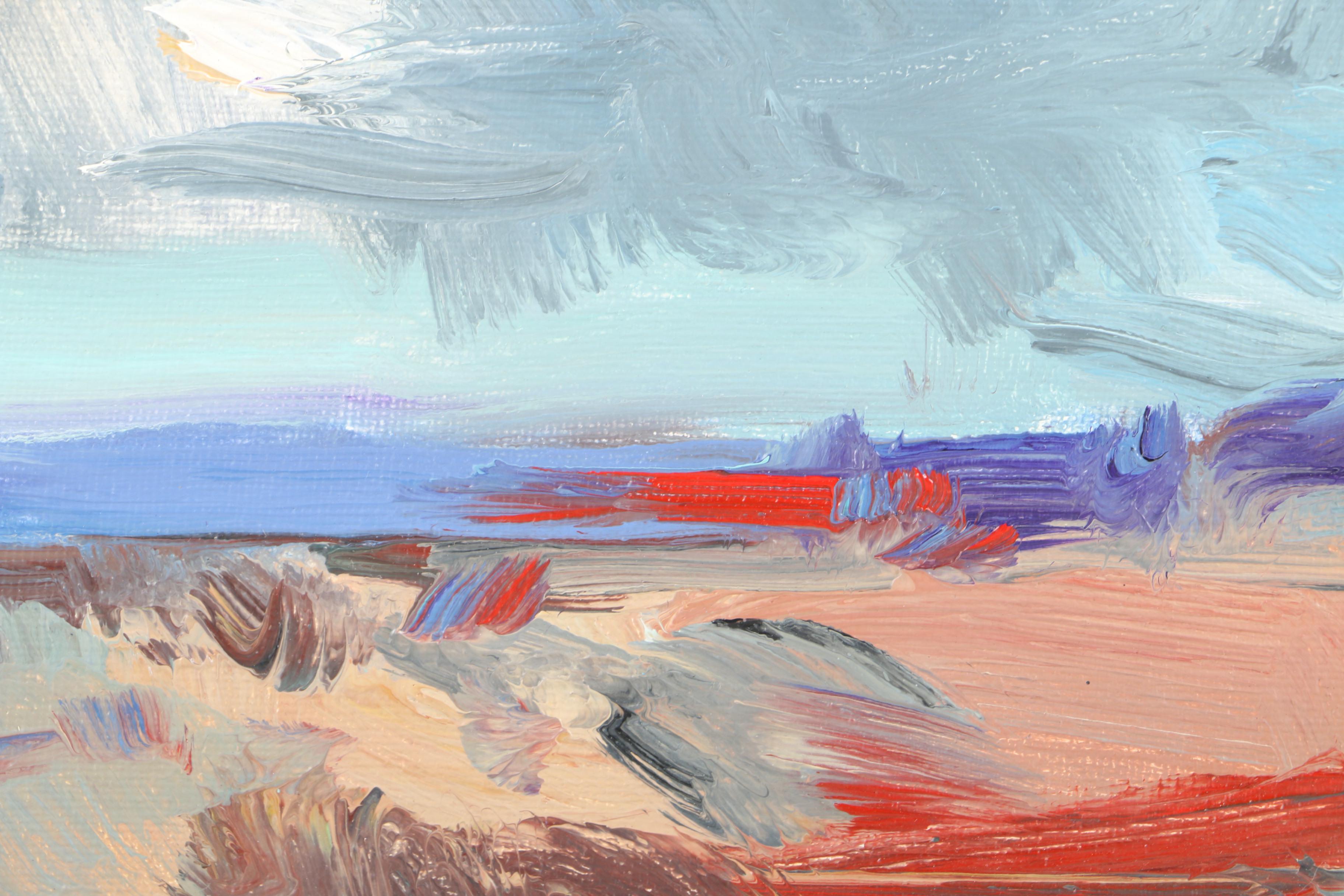 Jose Trujillo Oil Painting on Canvas "Desert Sky"