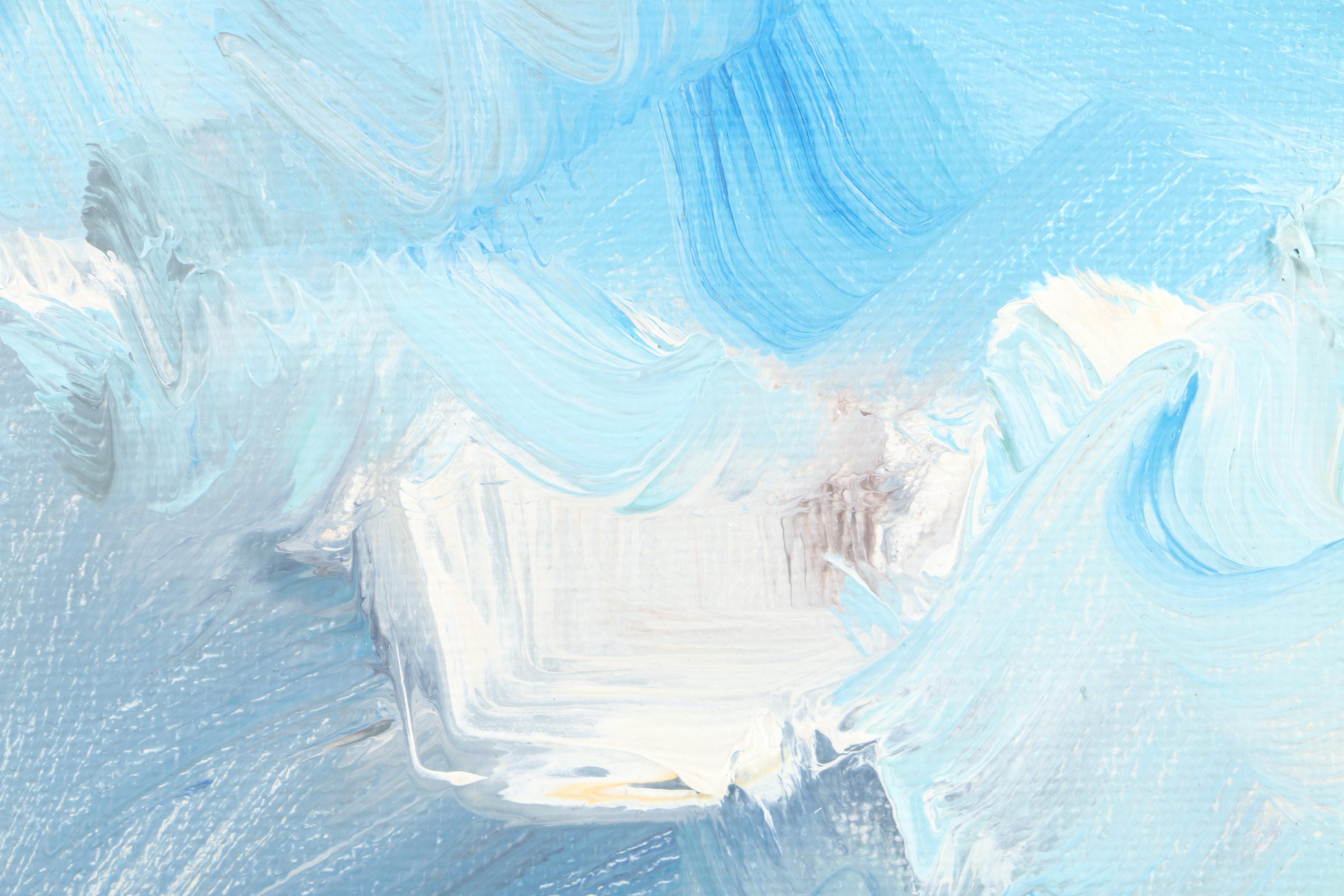 Jose Trujillo Oil Painting on Canvas "Desert Sky"