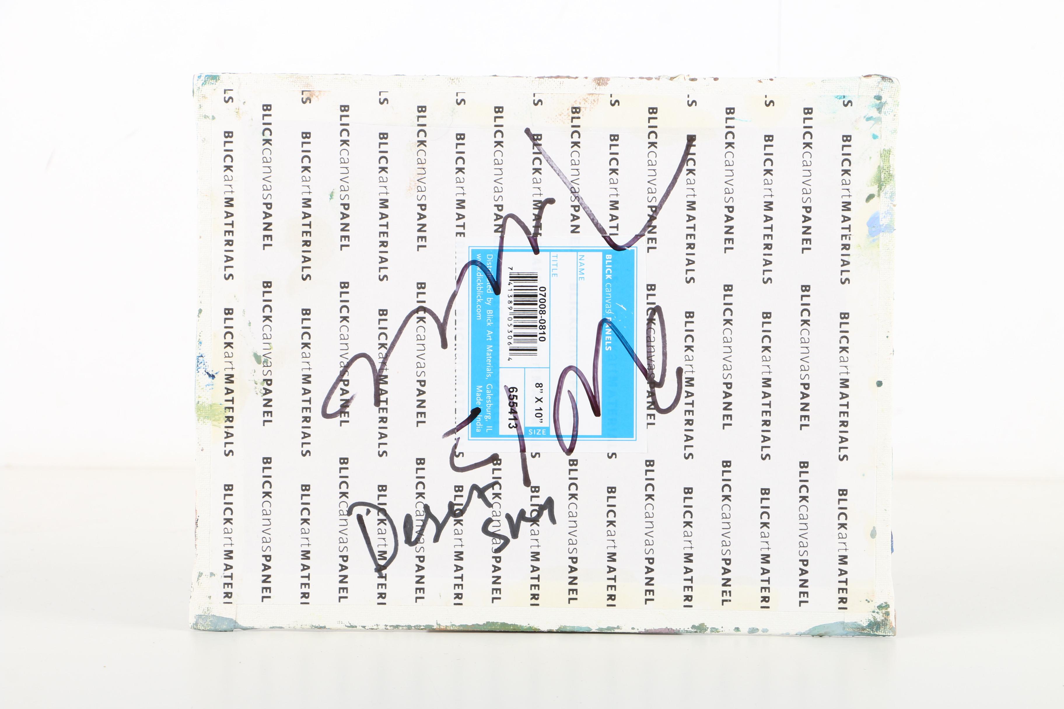 Jose Trujillo Oil Painting on Canvas "Desert Sky"