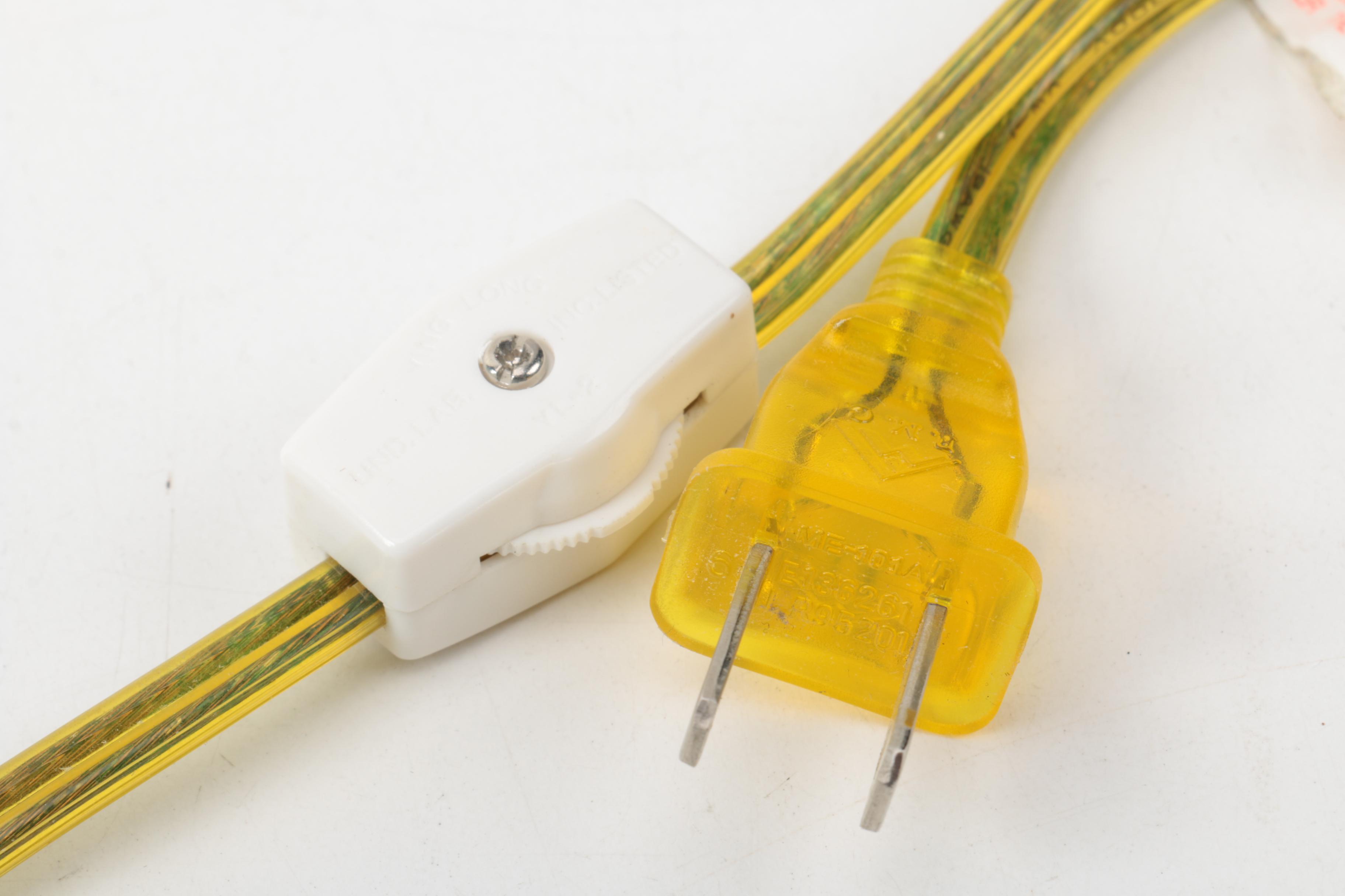 Ceramic Dancing Frog Couple Table Lamp