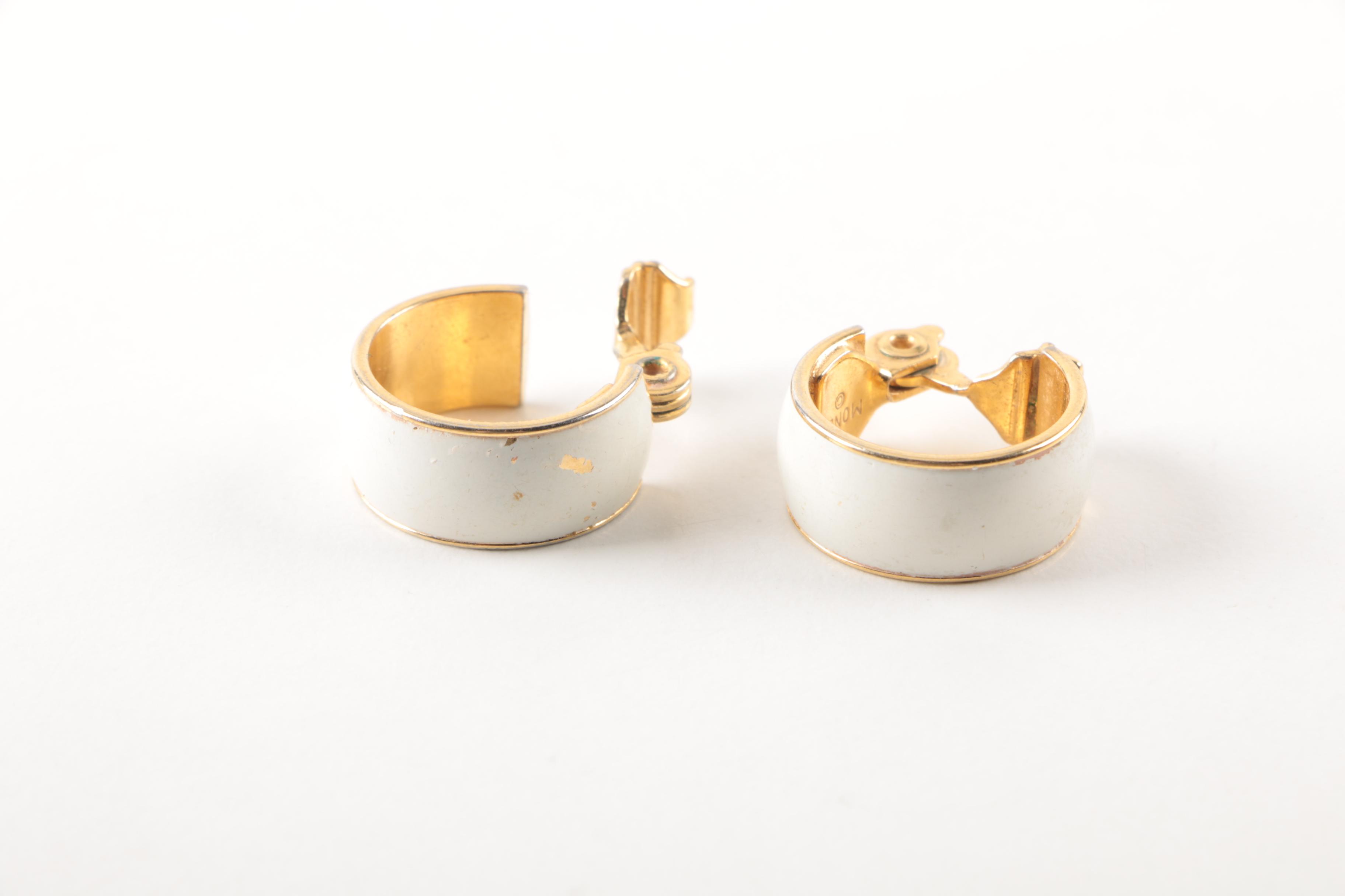 Costume Jewelry Earrings and Pendant Including Samuel Huang