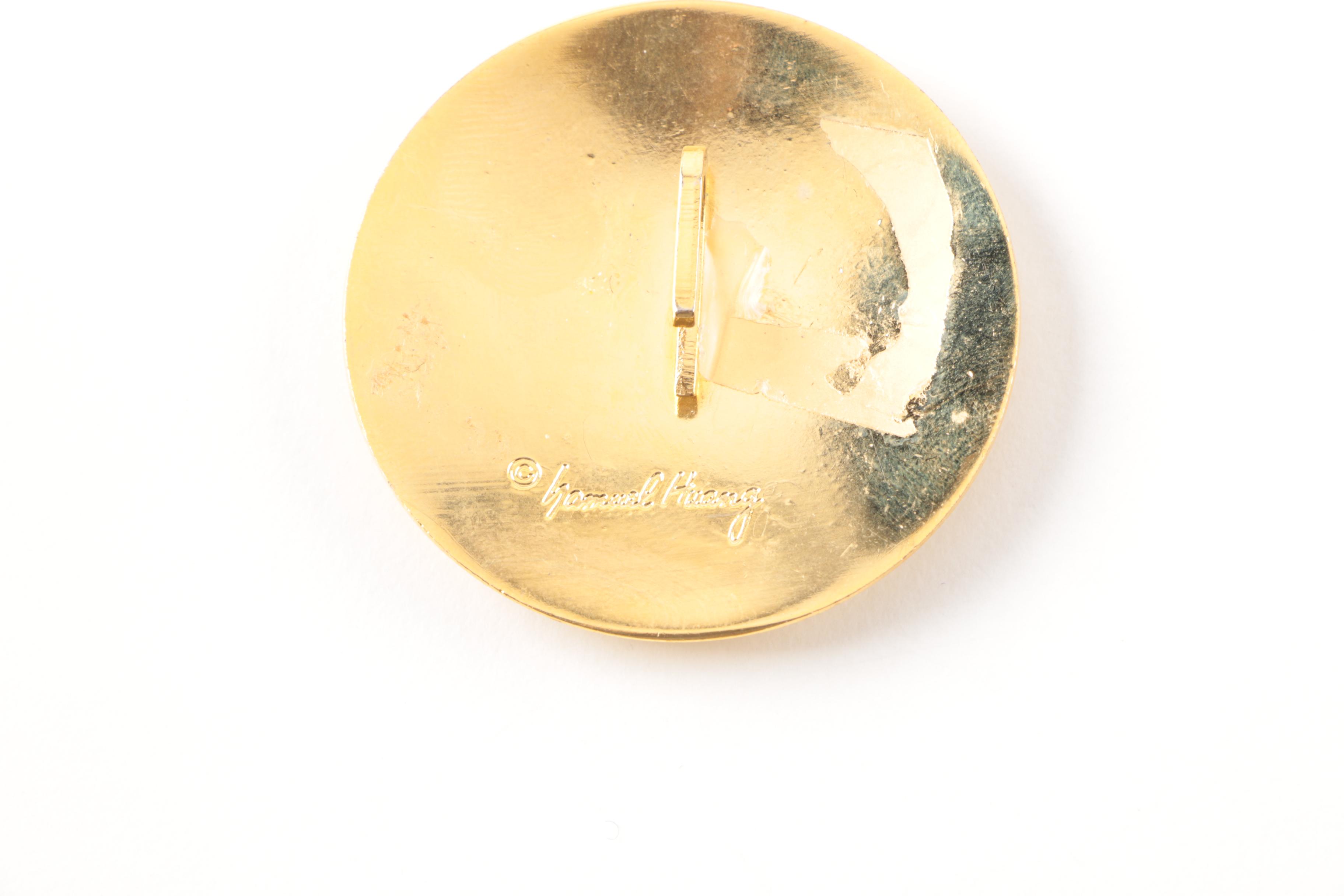 Costume Jewelry Earrings and Pendant Including Samuel Huang