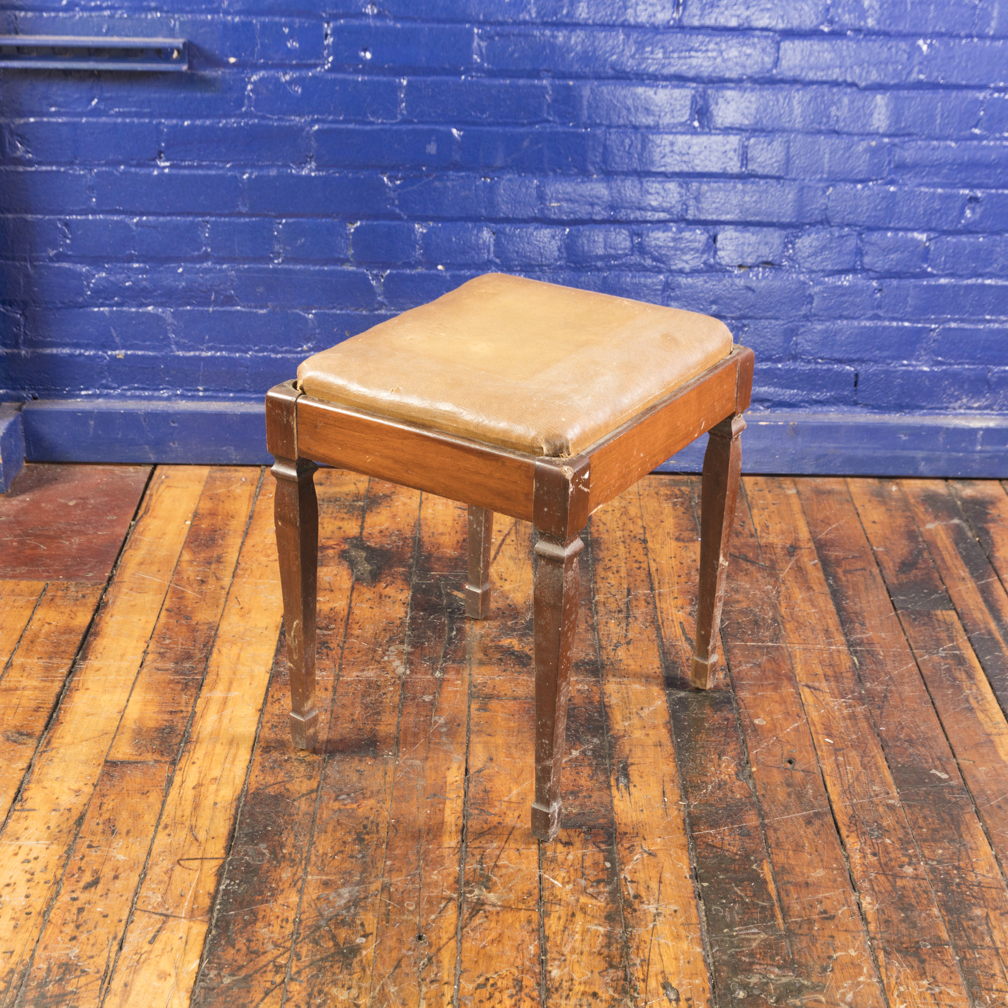Vintage Singer Sewing Machine with Cabinet and Stool
